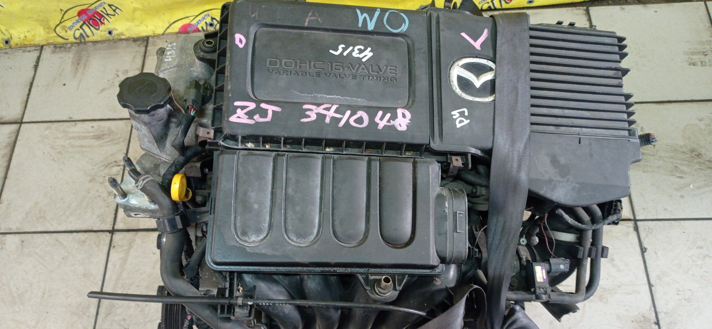 ДВС/MAZ/ZJ-VE/DEMIO/DY3W/2WD/ПОД ГУР/МЕХ. ДРОССЕЛЬ