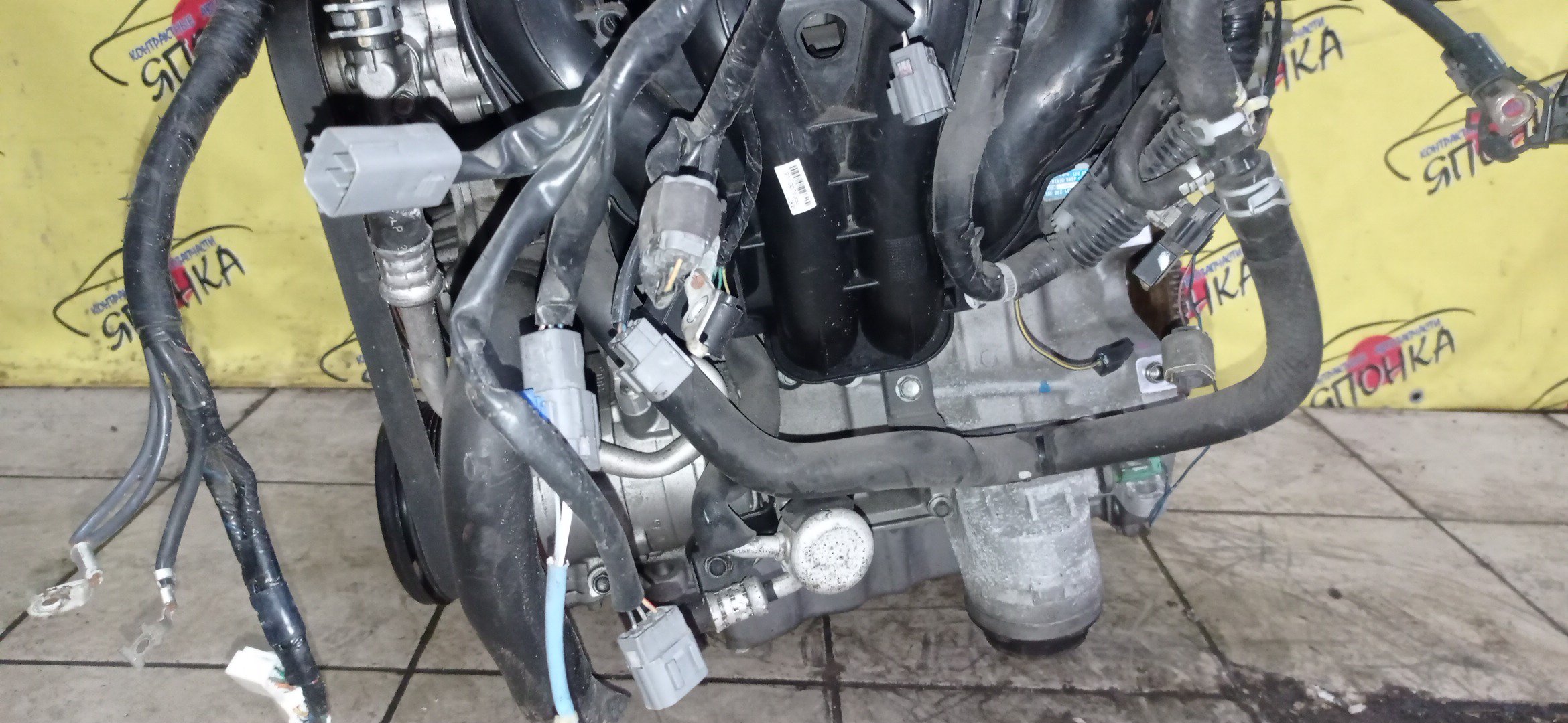 ДВС/MAZ/L3-VE/BLACK/ATENZA/ATENZA WAGON/AXELA/MAZDA6/PREMACY/BK3P/CR3W/GG3P/GG3S/GY3W/LY3P/КАТУШКИ СВЕРХУ/ДАТЧИК VVTI/ЩУП ЧЕРЕЗ ГОЛОВУ/КОМПРЕССОР СБОКУ