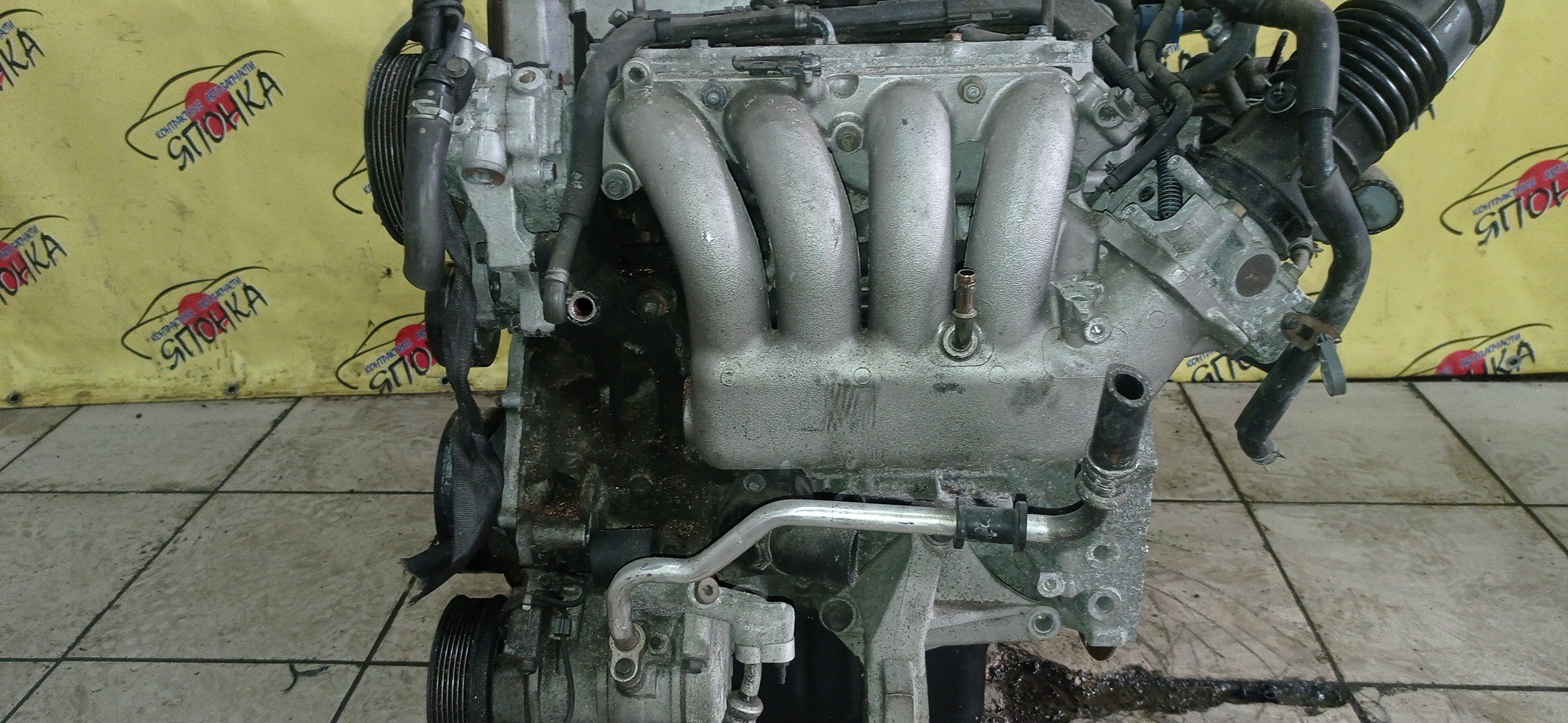 ДВС/HON/K24A/ЭЛЕКТРО ЗАСЛОНКА/МЕТАЛЛИЧЕСКИЙ КОЛЛЕКТОР/11000RZA801