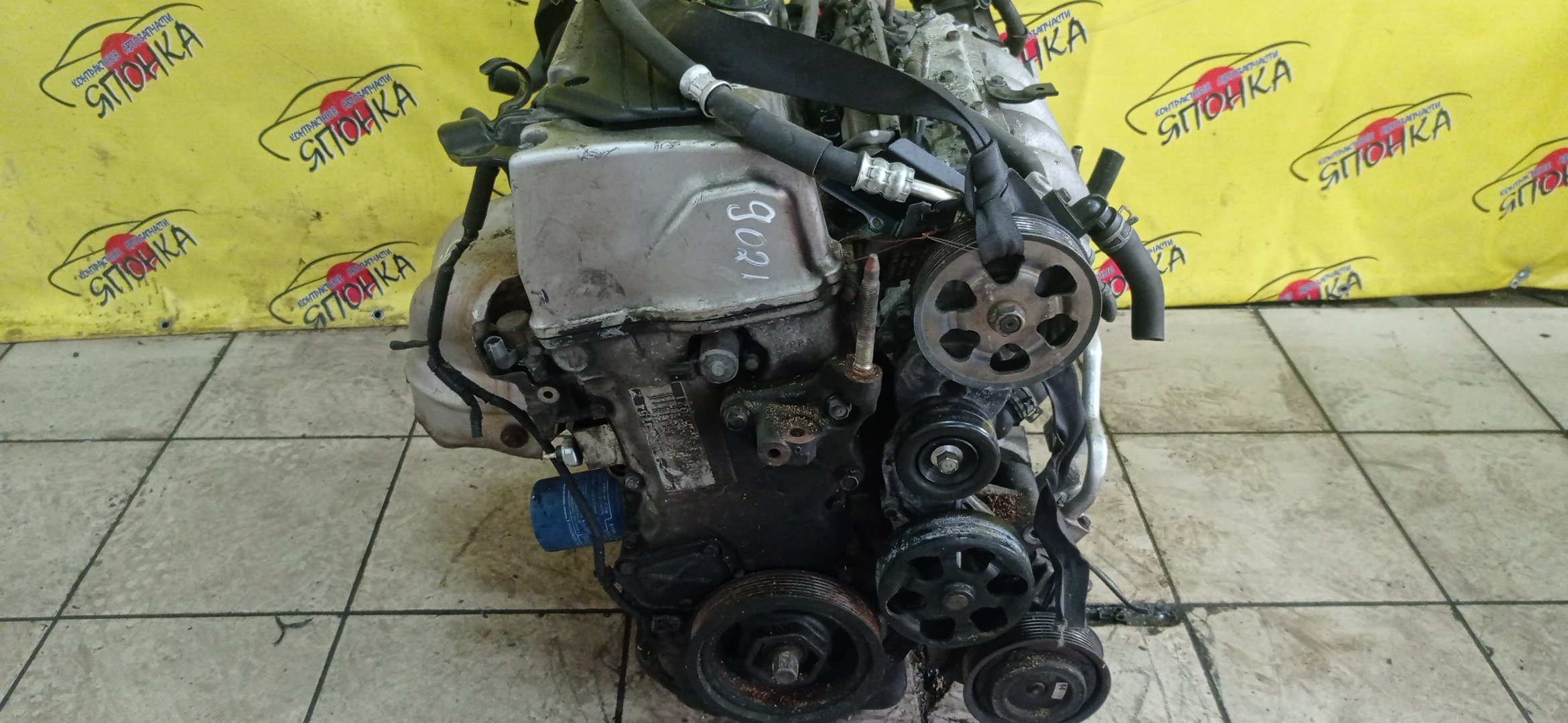 ДВС/HON/K24A/ЭЛЕКТРО ЗАСЛОНКА/МЕТАЛЛИЧЕСКИЙ КОЛЛЕКТОР/11000RZA801