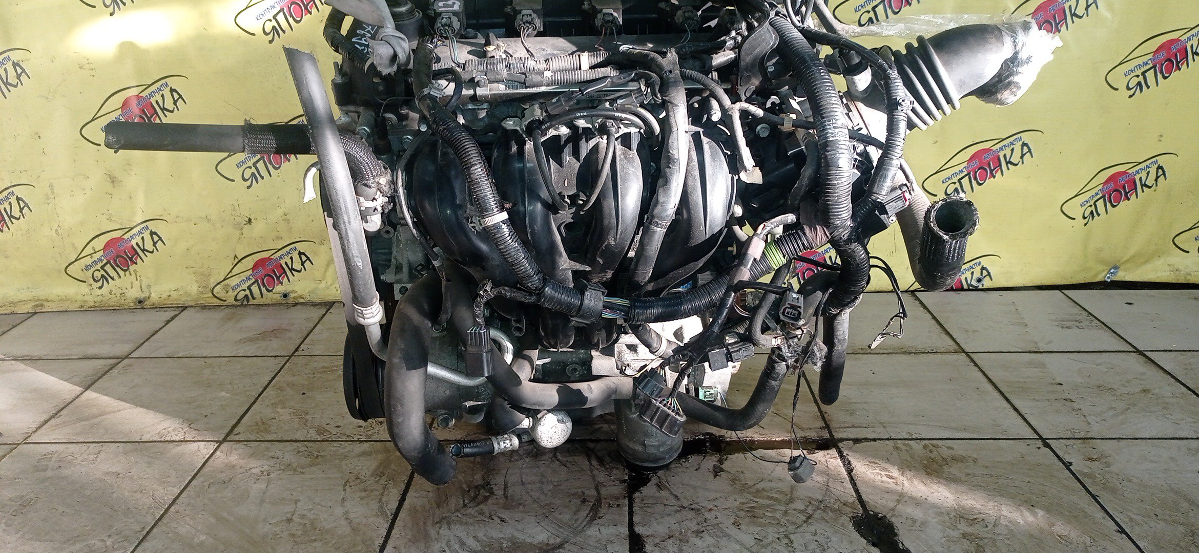 ДВС/MAZ/L3-VE/BLACK/ATENZA/ATENZA WAGON/AXELA/MAZDA6/PREMACY/BK3P/CR3W/GG3P/GG3S/GY3W/LY3P/КАТУШКИ СВЕРХУ/ДАТЧИК VVTI/ЩУП ЧЕРЕЗ ГОЛОВУ/КОМПРЕССОР СБОКУ