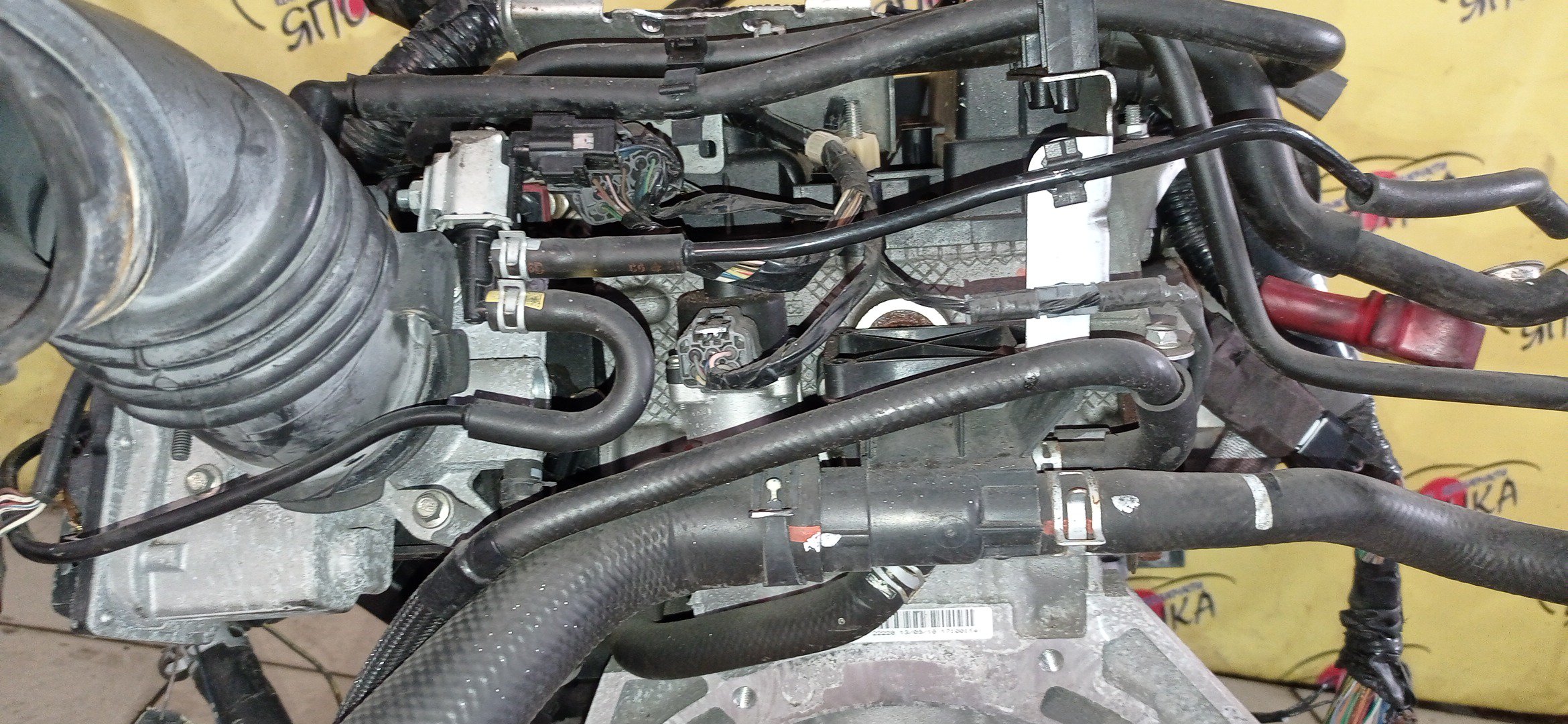 ДВС/MAZ/L3-VE/BLACK/ATENZA/ATENZA WAGON/AXELA/MAZDA6/PREMACY/BK3P/CR3W/GG3P/GG3S/GY3W/LY3P/КАТУШКИ СВЕРХУ/ДАТЧИК VVTI/ЩУП ЧЕРЕЗ ГОЛОВУ/КОМПРЕССОР СБОКУ