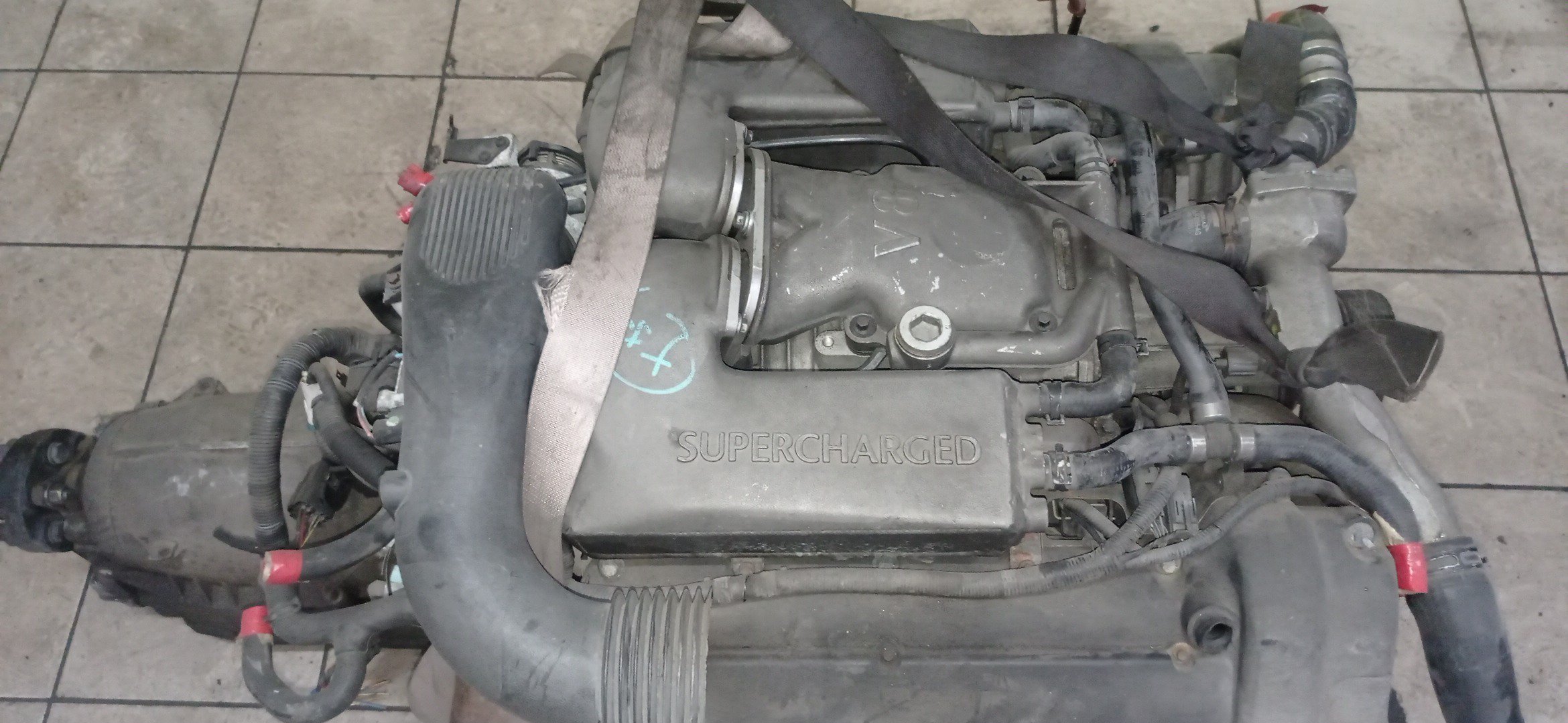 ДВС/JAGUAR/AJ27S/XJ/X308/4.0 SUPERCHARGER 375 Л.С.