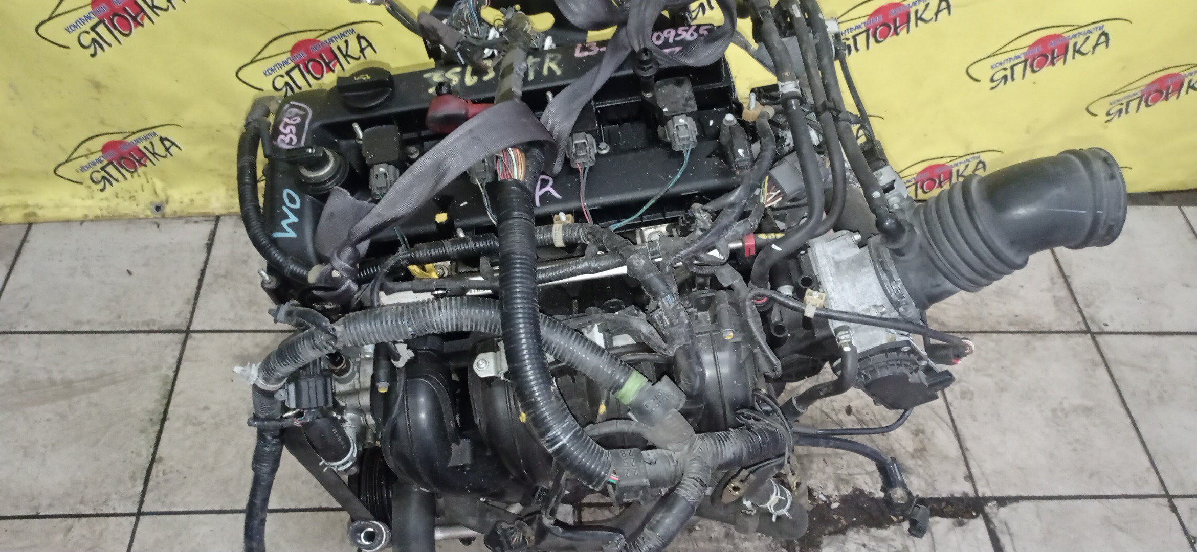 ДВС/MAZ/L3-VE/BLACK/ATENZA/ATENZA WAGON/AXELA/MAZDA6/PREMACY/BK3P/CR3W/GG3P/GG3S/GY3W/LY3P/КАТУШКИ СВЕРХУ/ДАТЧИК VVTI/ЩУП ЧЕРЕЗ ГОЛОВУ/КОМПРЕССОР СБОКУ