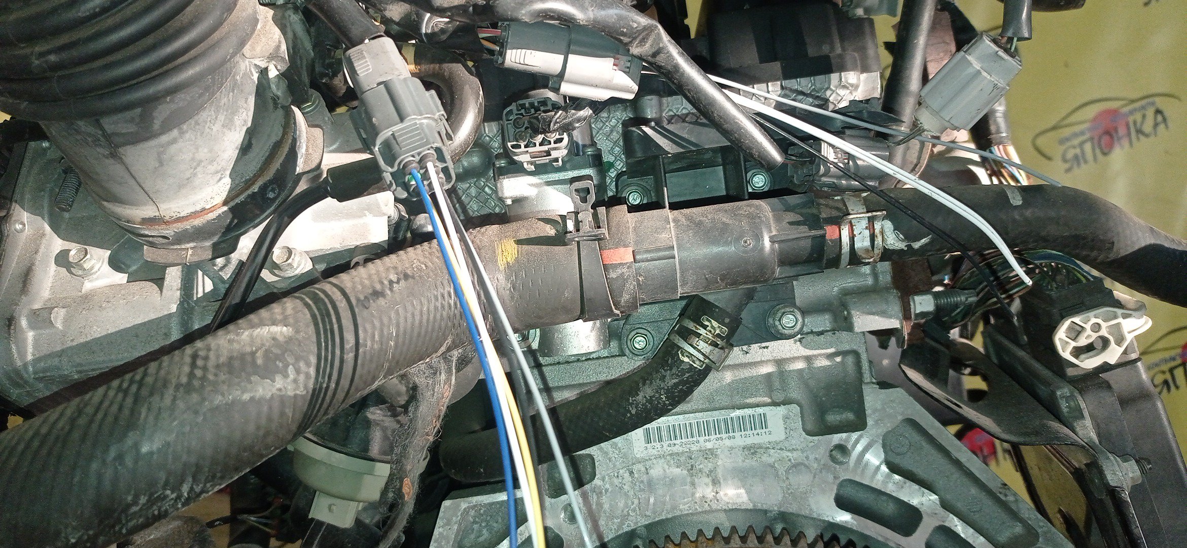 ДВС/MAZ/L3-VE/BLACK/ATENZA/ATENZA WAGON/AXELA/MAZDA6/PREMACY/BK3P/CR3W/GG3P/GG3S/GY3W/LY3P/КАТУШКИ СВЕРХУ/ДАТЧИК VVTI/ЩУП ЧЕРЕЗ ГОЛОВУ/КОМПРЕССОР СБОКУ