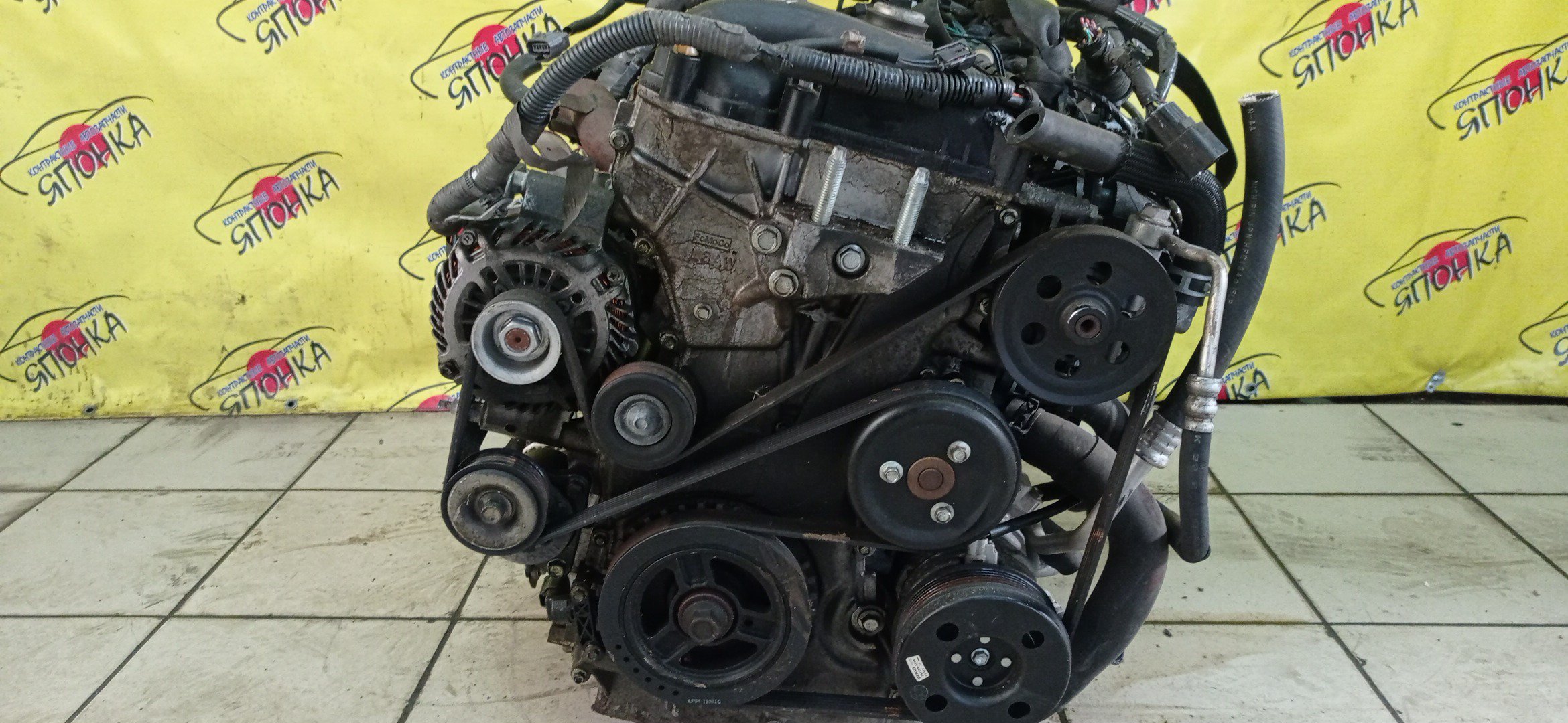 ДВС/MAZ/L3-VE/BLACK/ATENZA/ATENZA WAGON/AXELA/MAZDA6/PREMACY/BK3P/CR3W/GG3P/GG3S/GY3W/LY3P/КАТУШКИ СВЕРХУ/ДАТЧИК VVTI/ЩУП ЧЕРЕЗ ГОЛОВУ/КОМПРЕССОР СБОКУ