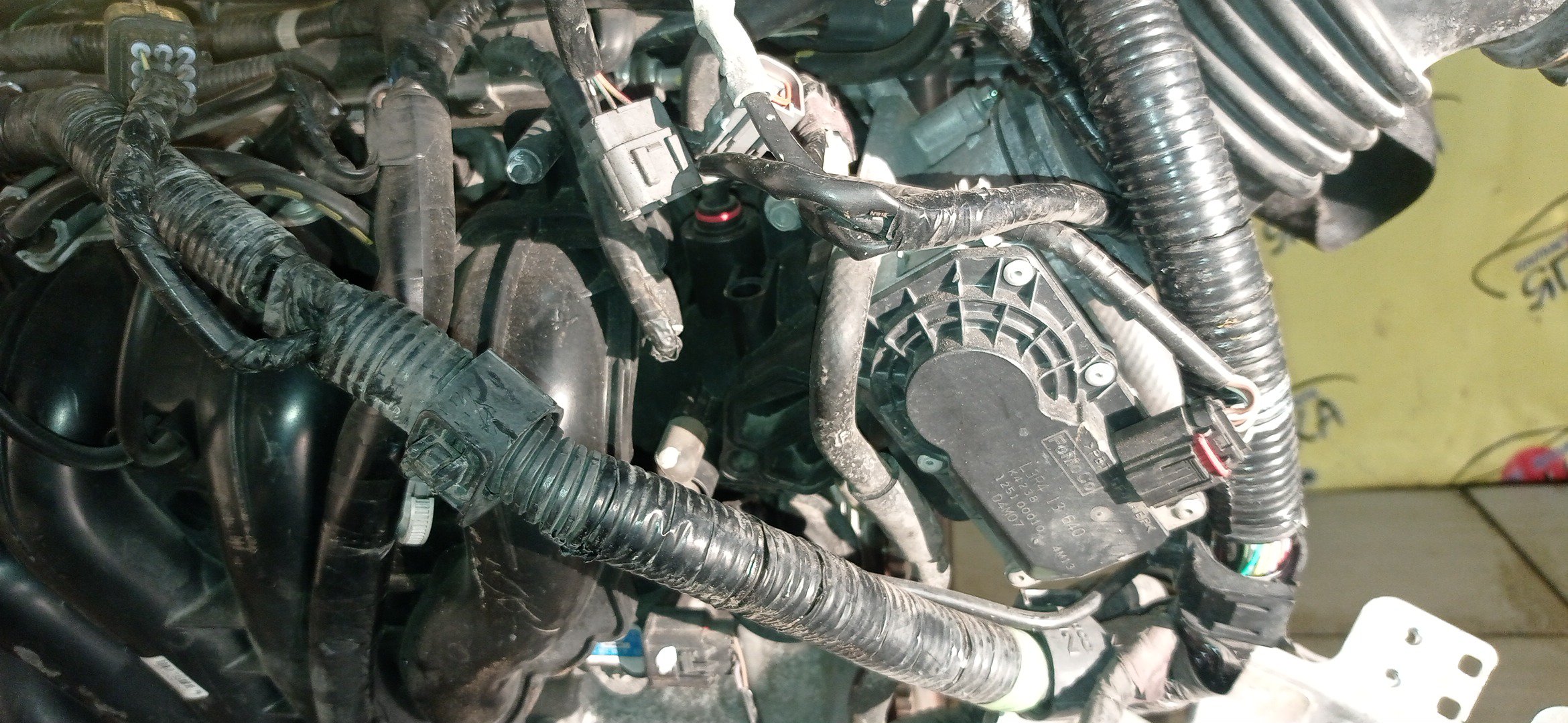 ДВС/MAZ/L3-VE/BLACK/ATENZA/ATENZA WAGON/AXELA/MAZDA6/PREMACY/BK3P/CR3W/GG3P/GG3S/GY3W/LY3P/КАТУШКИ СВЕРХУ/ДАТЧИК VVTI/ЩУП ЧЕРЕЗ ГОЛОВУ/КОМПРЕССОР СБОКУ