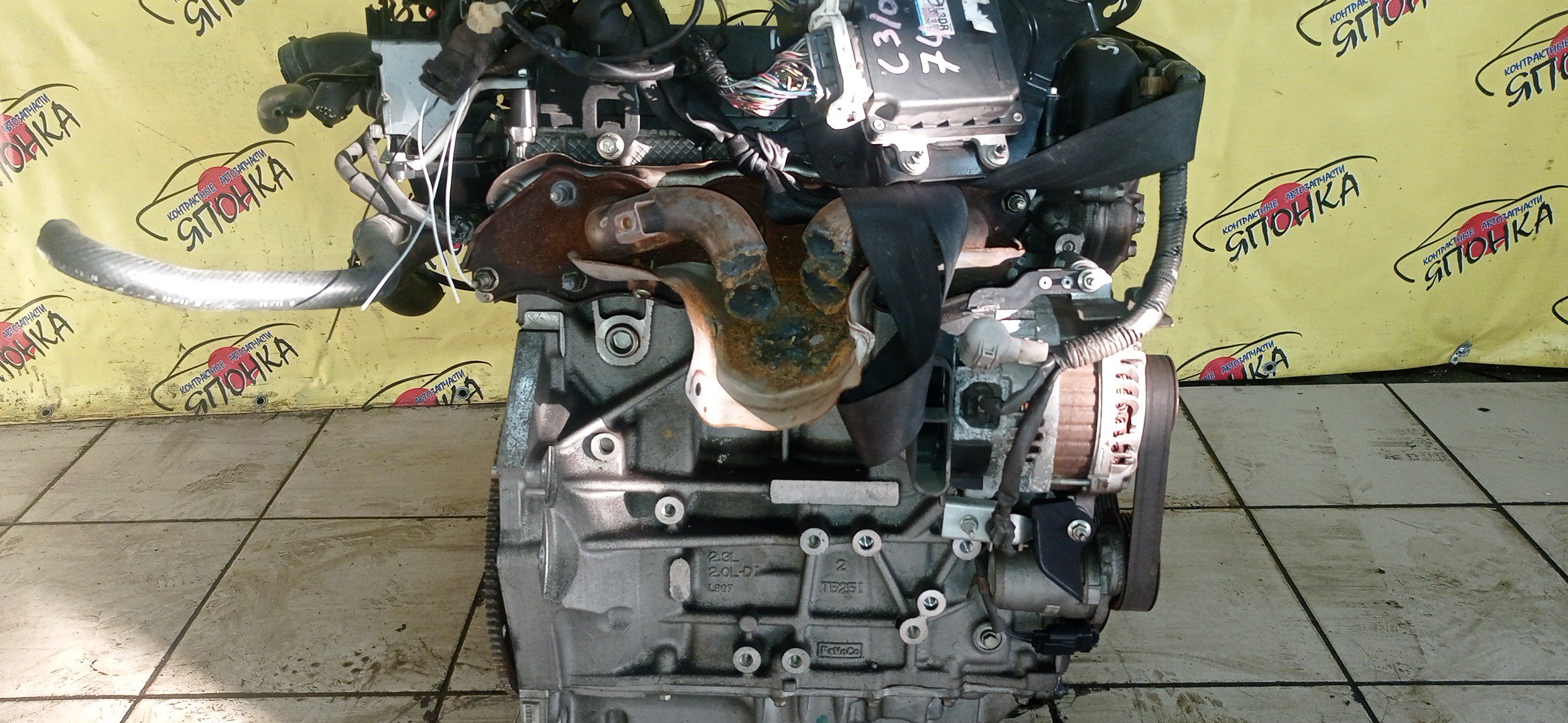 ДВС/MAZ/L3-VE/BLACK/ATENZA/ATENZA WAGON/AXELA/MAZDA6/PREMACY/BK3P/CR3W/GG3P/GG3S/GY3W/LY3P/КАТУШКИ СВЕРХУ/ДАТЧИК VVTI/ЩУП ЧЕРЕЗ ГОЛОВУ/КОМПРЕССОР СБОКУ