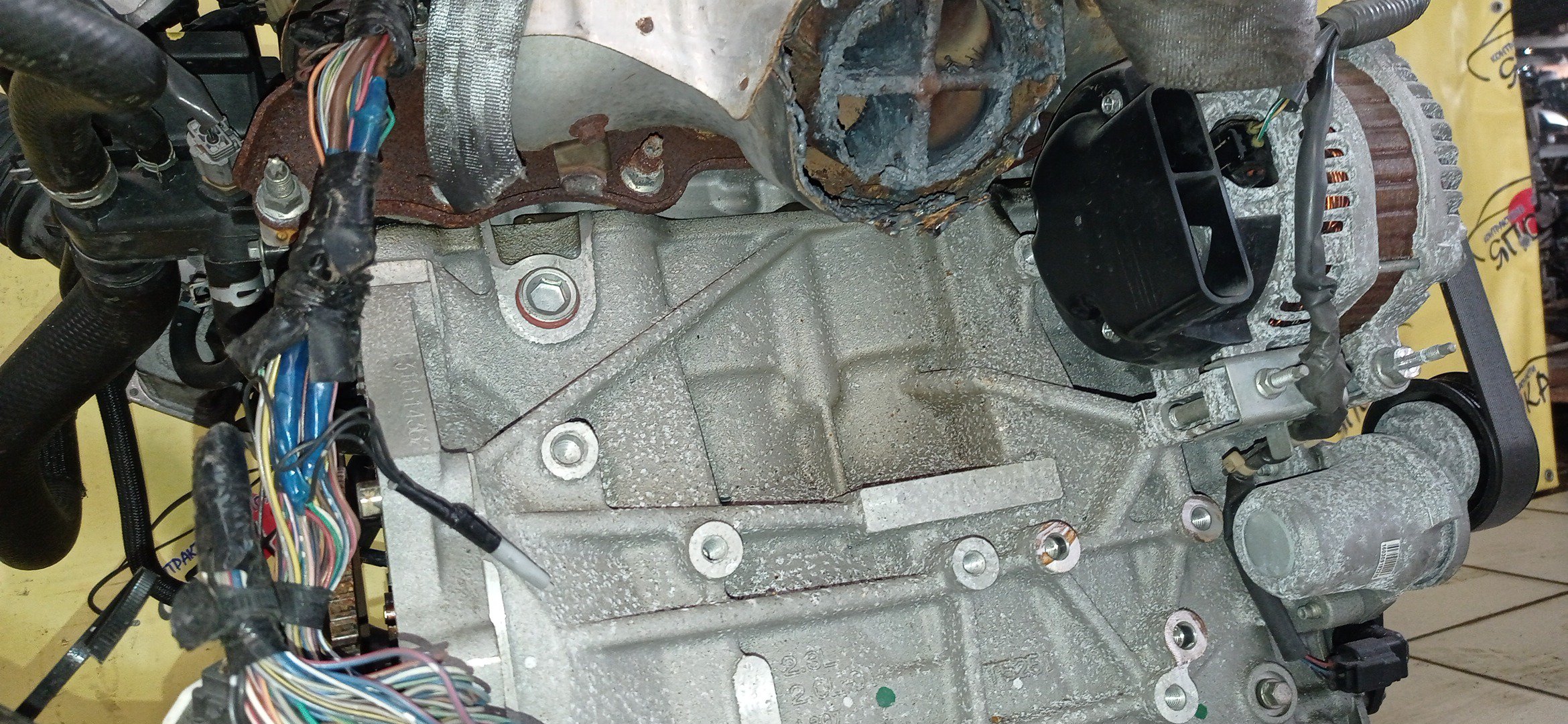 ДВС/MAZ/L3-VE/BLACK/ATENZA/ATENZA WAGON/AXELA/MAZDA6/PREMACY/BK3P/CR3W/GG3P/GG3S/GY3W/LY3P/КАТУШКИ СВЕРХУ/ДАТЧИК VVTI/ЩУП ЧЕРЕЗ ГОЛОВУ/КОМПРЕССОР СБОКУ