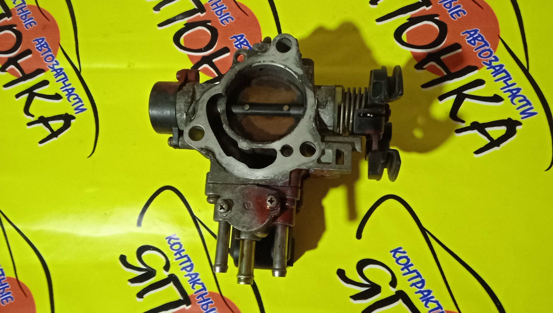 ЗАСЛОНКА ДРОССЕЛЬНАЯ/TOY/3SFE/4SFE/CALDINA/CAMRY/CARINA ED/CELICA/CORONA EXIV/CORONA PREMIO/CURREN/GAIA/IPSUM/RAV4/VISTA/ST191G/ST195G/ST202/ST203/ST206/ST207/ST208/ST210/ST215/SV40/SV41/SV42/SV43/SXA10/SXA11/SXA15/SXA16/SXM10G/SXM15G/3 БОЛТА/3 БОЛЬШ И 1 МАЛ ТРУБКА