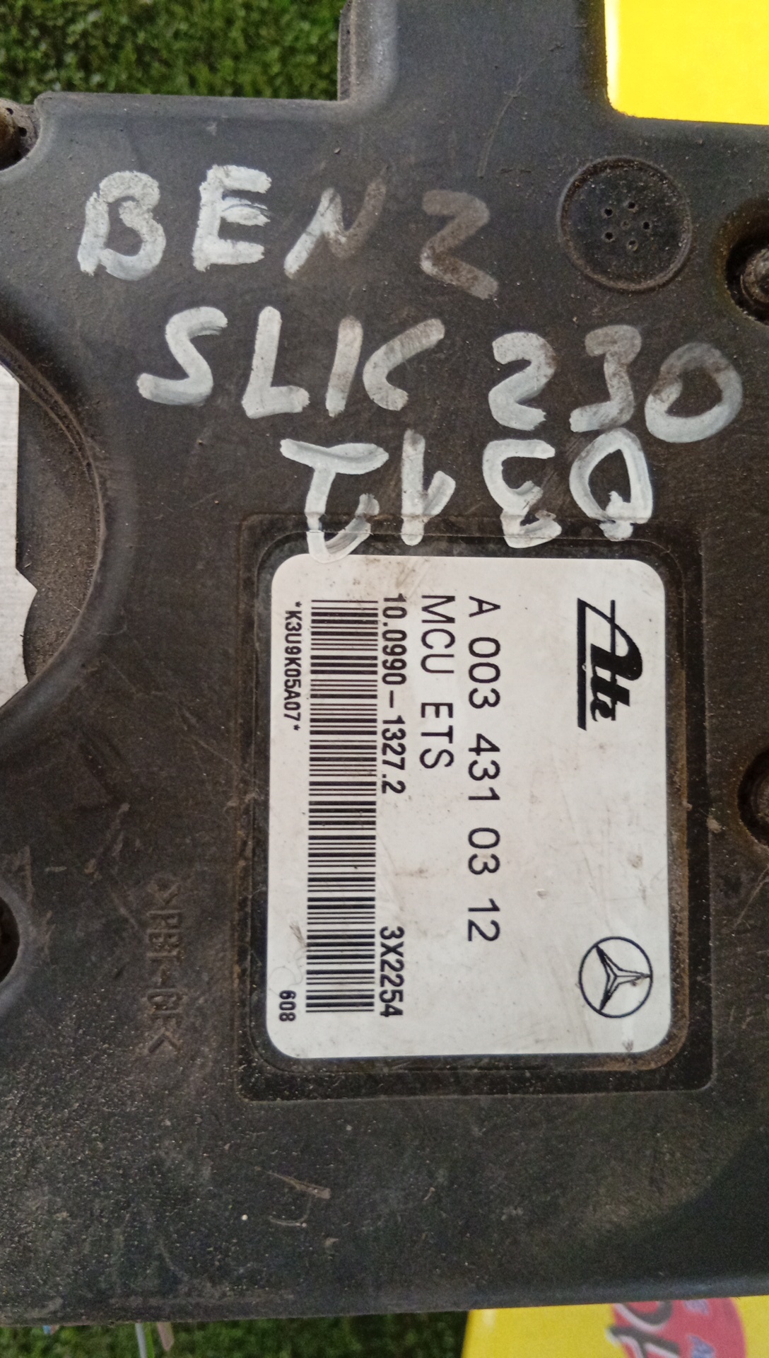 БЛОК ABS/MERC/SLK-CLASS/R170/A0034310312