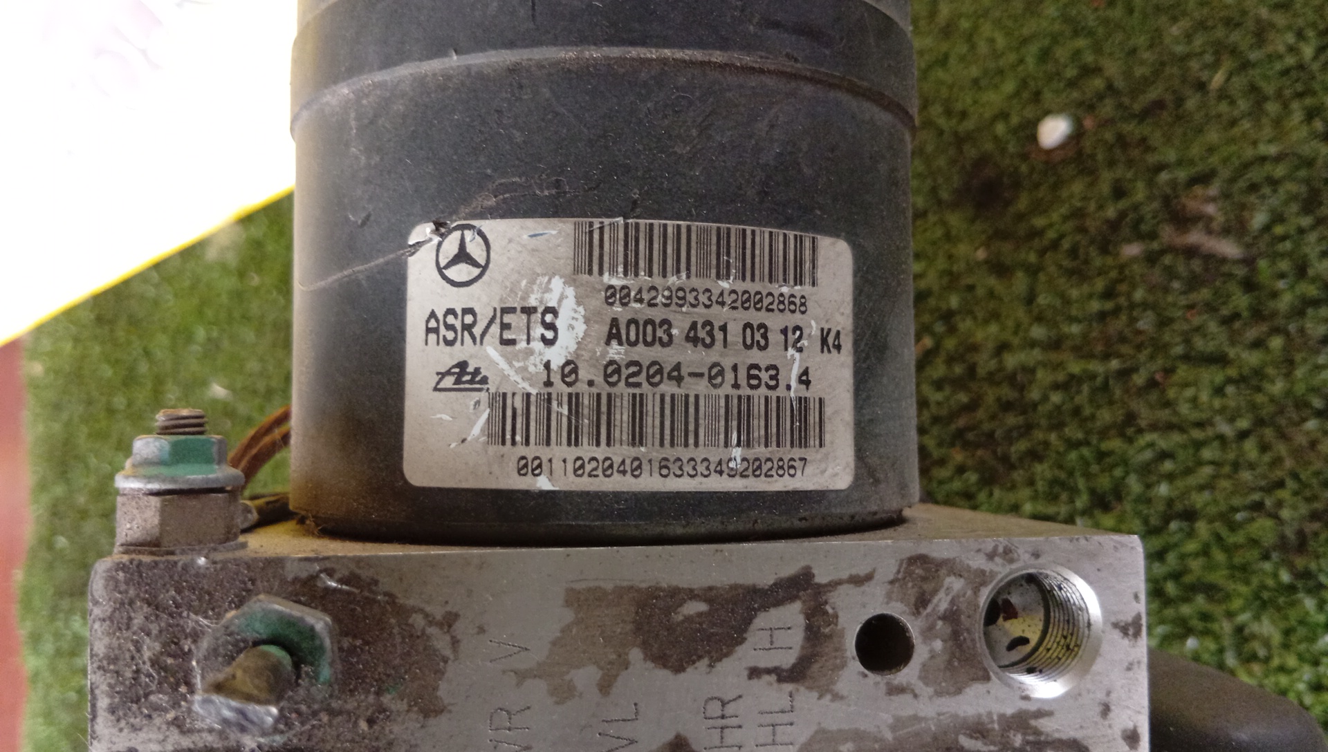 БЛОК ABS/MERC/SLK-CLASS/R170/A0034310312