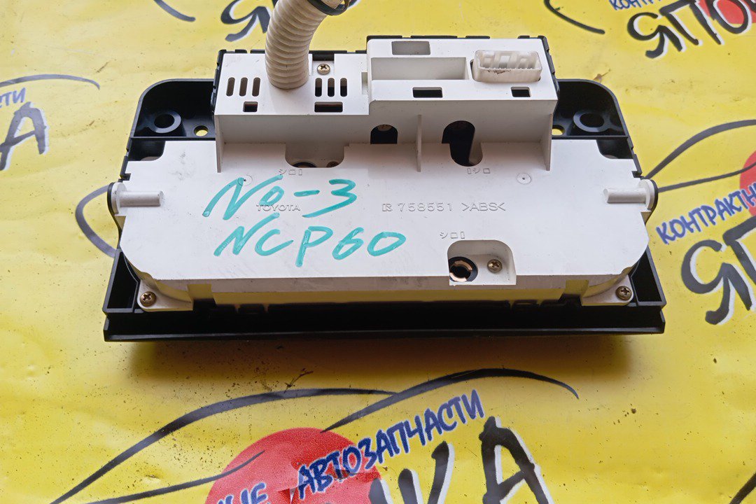 БЛОК КЛИМАТ-КОНТРОЛЯ/TOY/IST/NCP60/NCP61/NCP65/758551