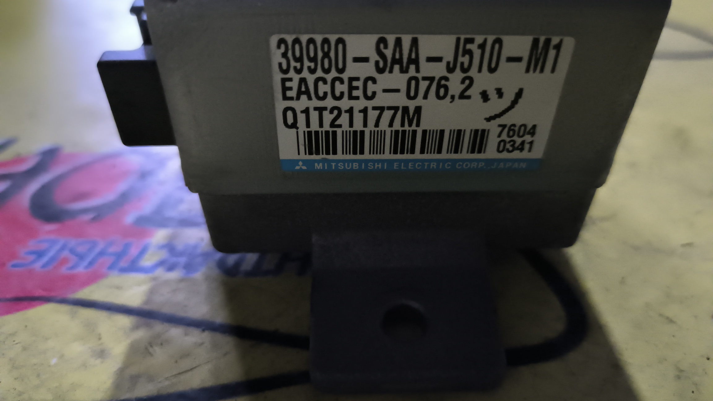 БЛОК УПРАВЛЕНИЯ РУЛЕВОЙ РЕЙКОЙ/HON/FIT/GD1/39980SAAJ510M1