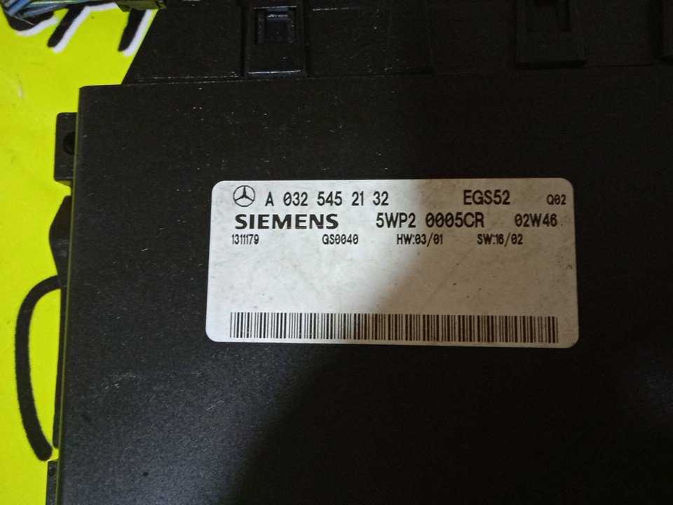 БЛОК УПРАВЛЕНИЯ АКПП/MERC/CL-CLASS/M-CLASS/S-CLASS/C215/W163/V220/W220/M112E28/M112E32/M112E37/M113E55/OM628/OM648/M113E50/A0325452132