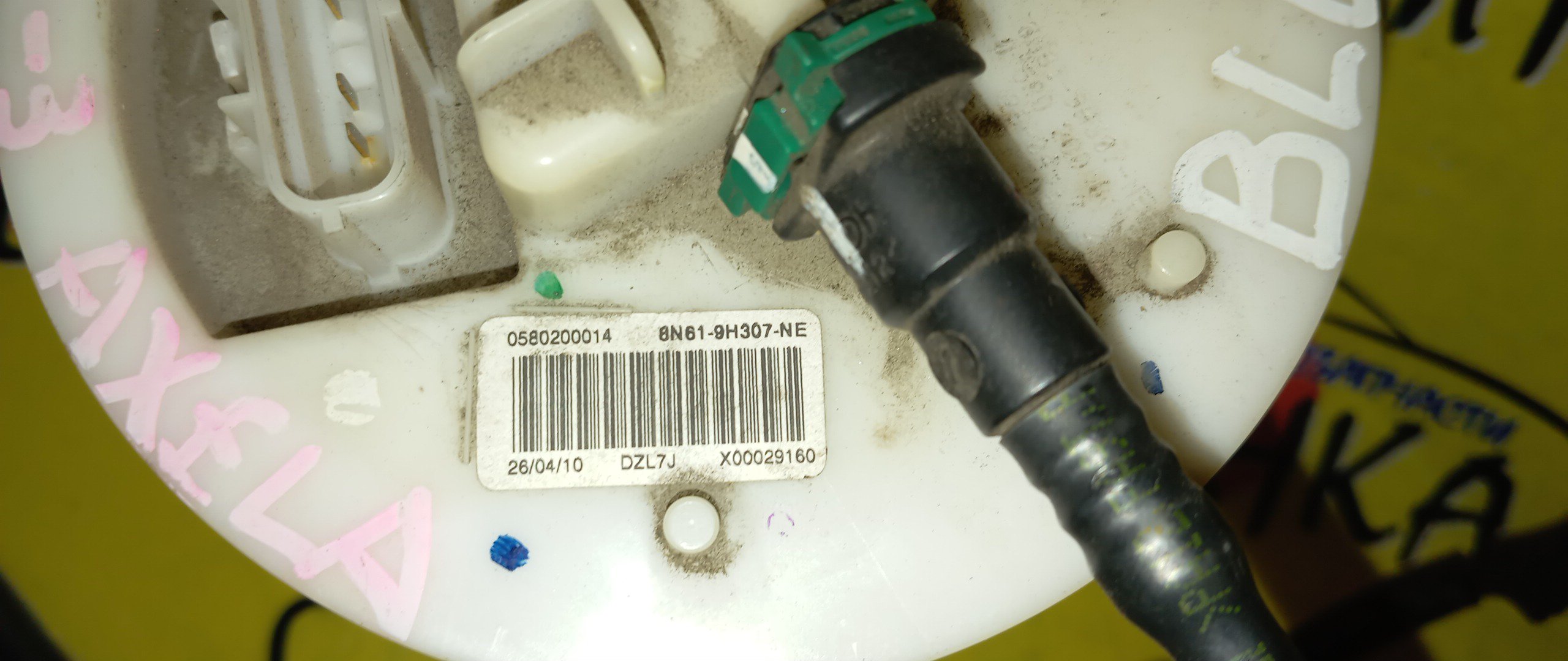 КОРПУС БЕНЗОНАСОСА/MAZ/AXELA/MAZDA 3/BLEFP/1 ШТУЦЕР/5 ОБОРОТОВ/0580200014