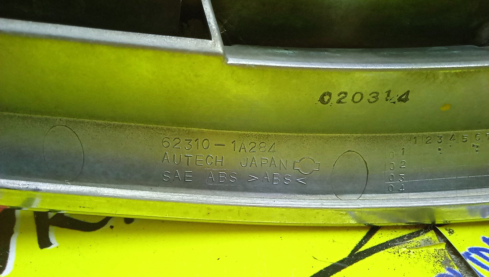 РЕШЕТКА РАДИАТОРА/NIS/LIBERTY/RM12/2 МОДЕЛЬ/62310WF700