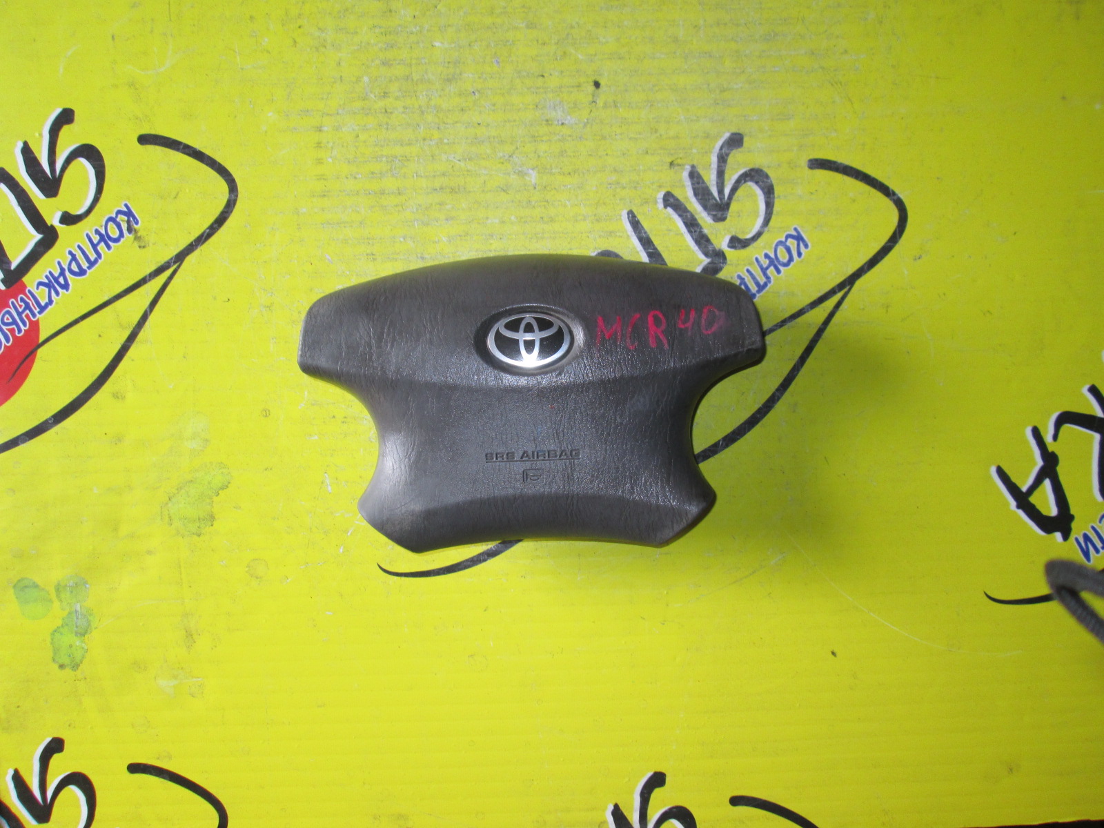 AIRBAG ВОДИТЕЛЬСКИЙ/TOY/NOAH/R40/SR50/В РУЛЬ/4 ЛУЧА