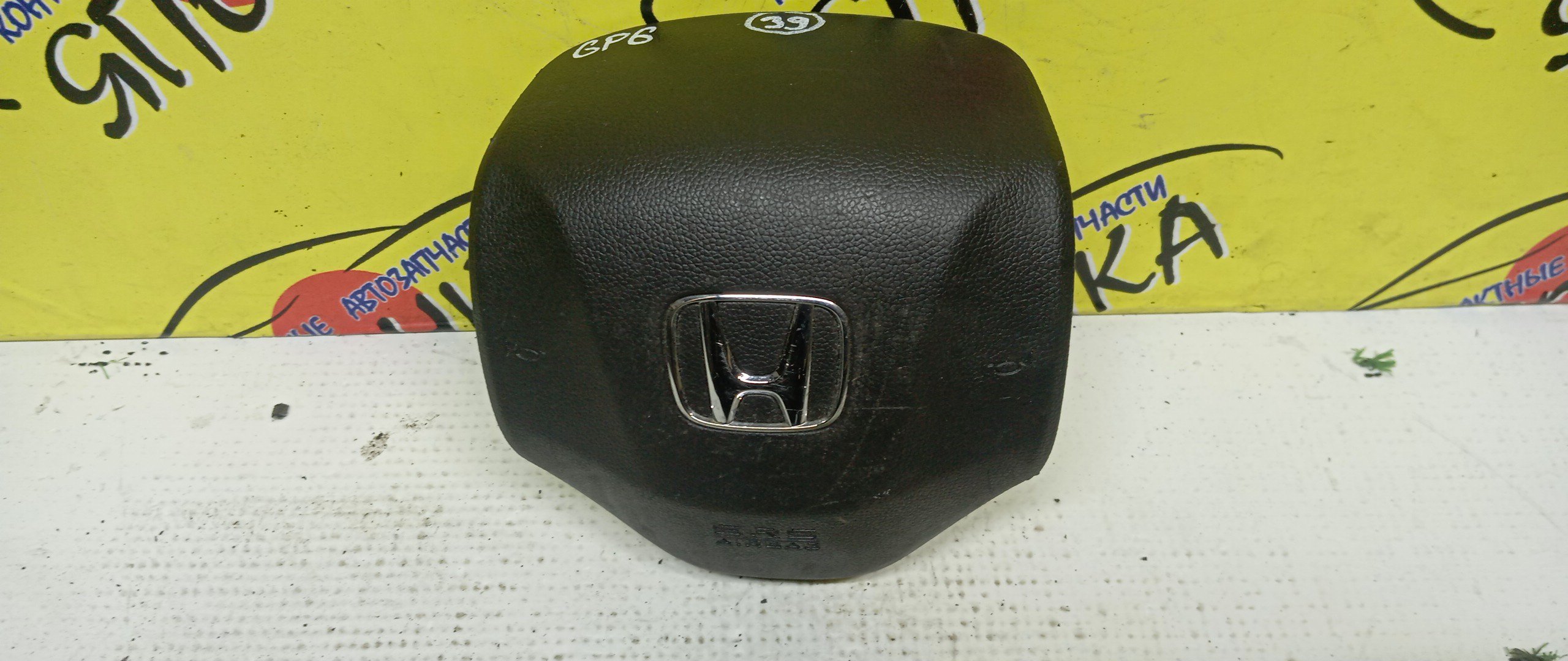 AIRBAG ВОДИТЕЛЬСКИЙ/HON/FIT/VEZEL/GK3/GK4/GK5/GK6/GP5/GP6/RU1/RU2/В РУЛЬ/ПУСТОЙ/3 ЛУЧА/77800T5AJ82