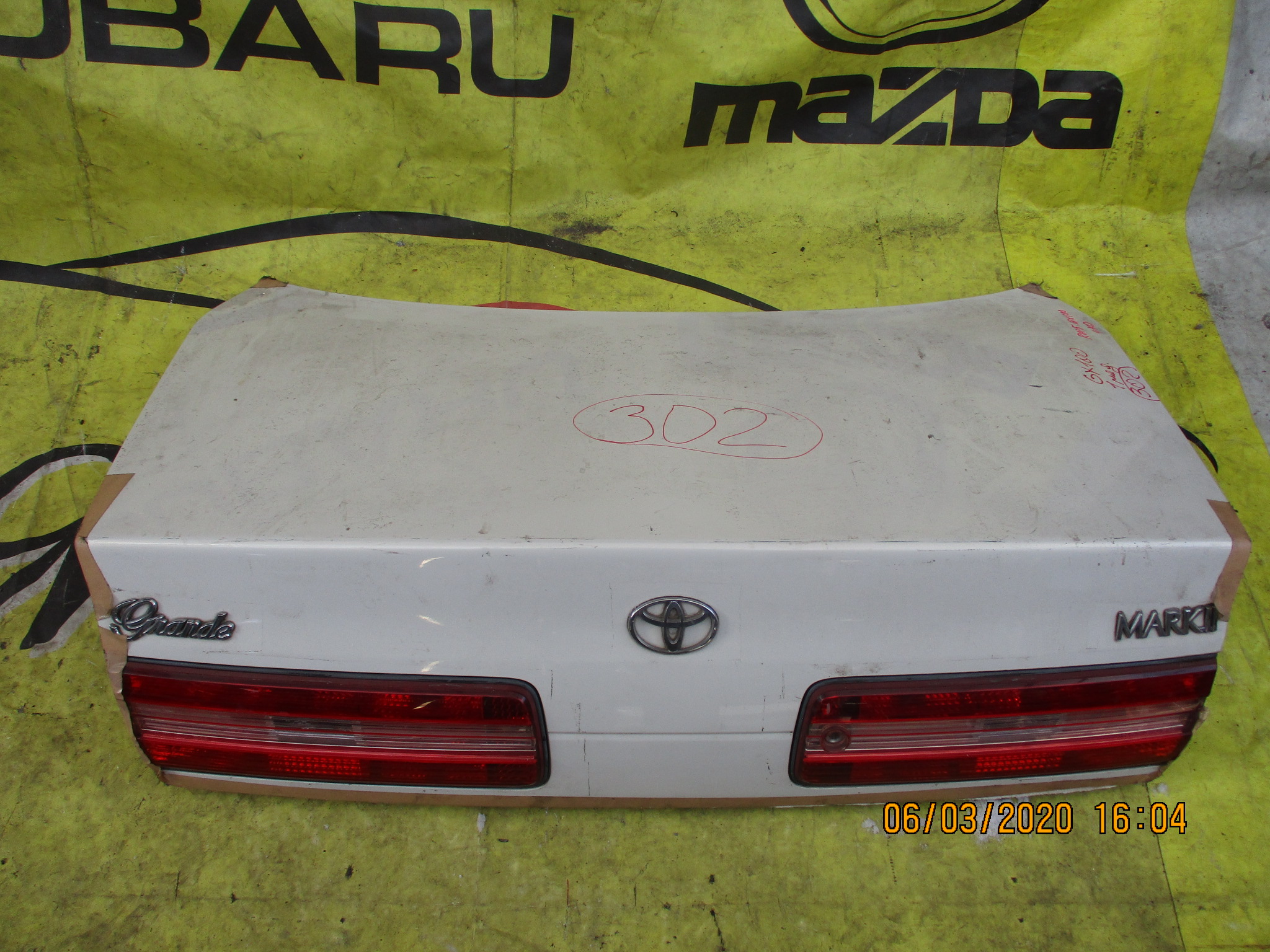 КРЫШКА БАГАЖНИКА/TOY/MARK II/GX100/GX105/JZX100/JZX101/JZX105/LX100/1 МОДЕЛЬ/6440122660/6440122670