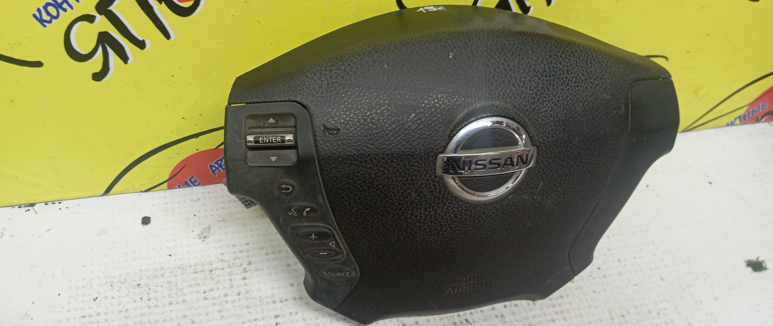 AIRBAG ВОДИТЕЛЬСКИЙ/NIS/FUGA/GY50/PNY50/PY50/Y50/МУЛЬТИРУЛЬ/K8510EG000