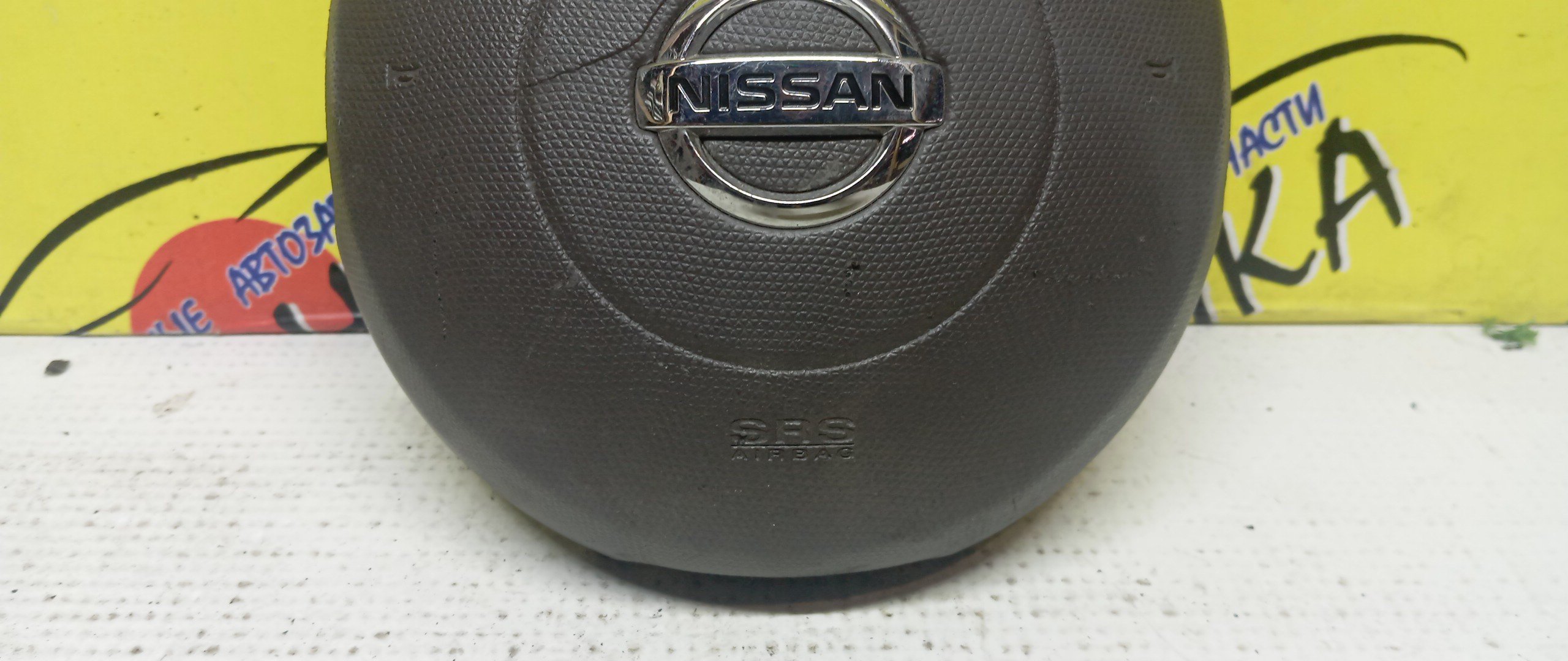 AIRBAG ВОДИТЕЛЬСКИЙ/NIS/MARCH/K12/AK12/BK12/BNK12/БЕЗ ЗАРЯДА/3 ЛУЧА/K8510AX000