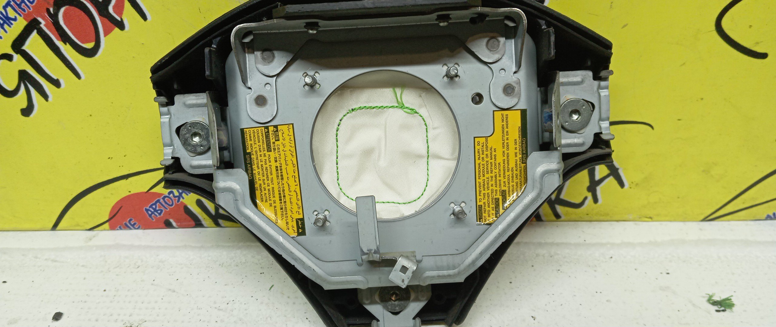 AIRBAG ВОДИТЕЛЬСКИЙ/TOY/CORONA/CARINA/CALDINA/AT210/AT211/ST210/ST215/CT210/ST215G/CT216/3 ЛУЧА/КНОПКИ/2 МОДЕЛЬ/4513021030B0/4513021030C0/4513021030B1