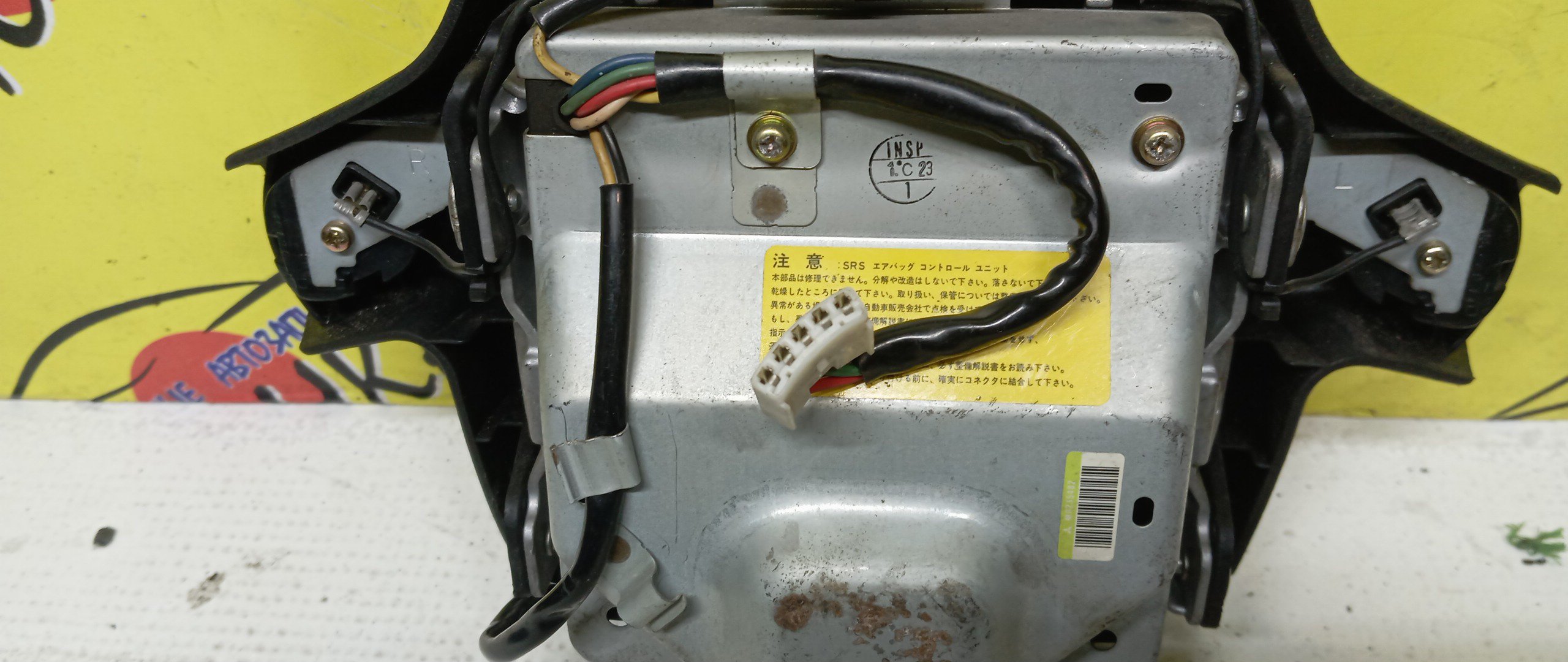 AIRBAG ВОДИТЕЛЬСКИЙ/MMC/PAJERO MINI/H51A/H53A/H56A/H58A/4 ЛУЧА/С ПИРОПАТРОНОМ/MR249472