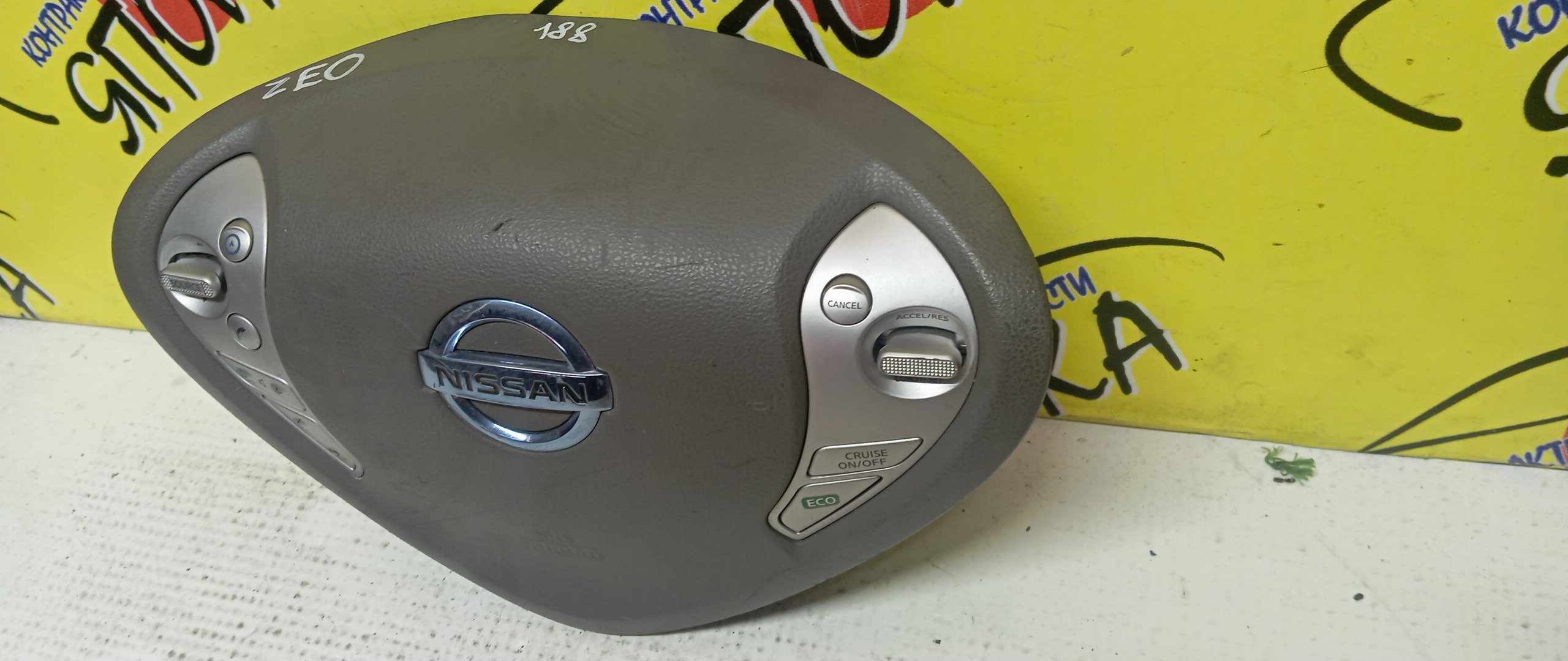 AIRBAG ВОДИТЕЛЬСКИЙ/NIS/LEAF/ZE0/AZE0/МУЛЬТИРУЛЬ/K85103NC4B