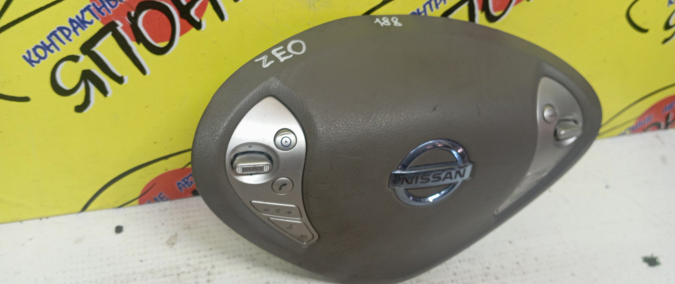 AIRBAG ВОДИТЕЛЬСКИЙ/NIS/LEAF/ZE0/AZE0/МУЛЬТИРУЛЬ/K85103NC4B