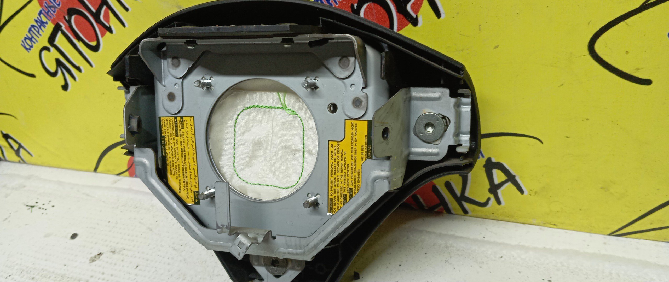 AIRBAG ВОДИТЕЛЬСКИЙ/TOY/CORONA/CARINA/CALDINA/AT210/AT211/ST210/ST215/CT210/ST215G/CT216/3 ЛУЧА/КНОПКИ/2 МОДЕЛЬ/4513021030B0/4513021030C0/4513021030B1