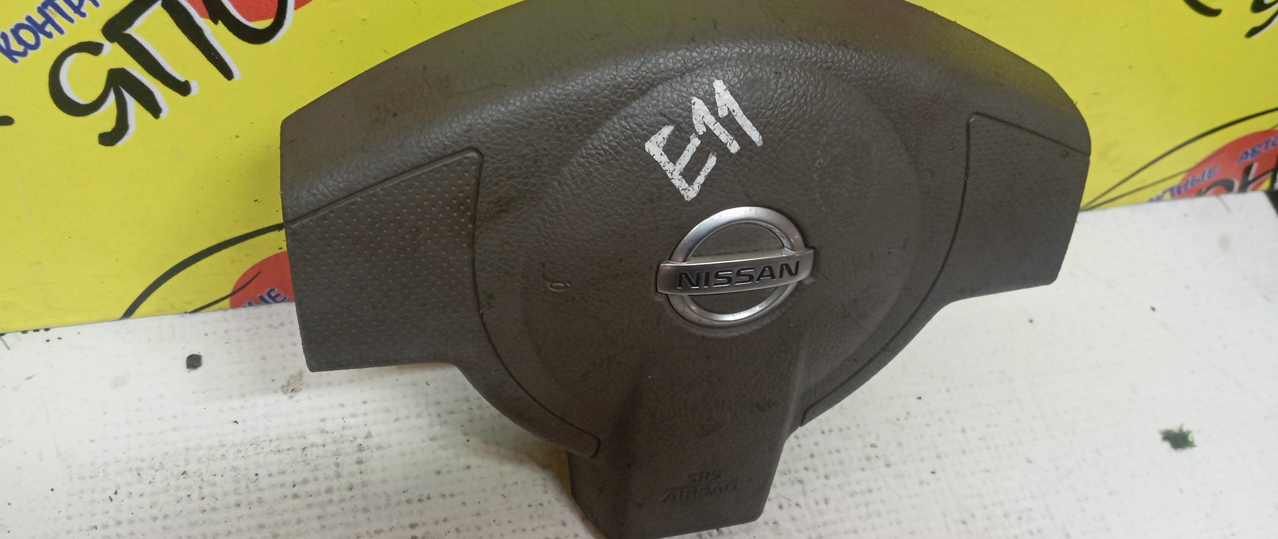 AIRBAG ВОДИТЕЛЬСКИЙ/NIS/NOTE/E11/NE11/3 ЛУЧА/K85101U600