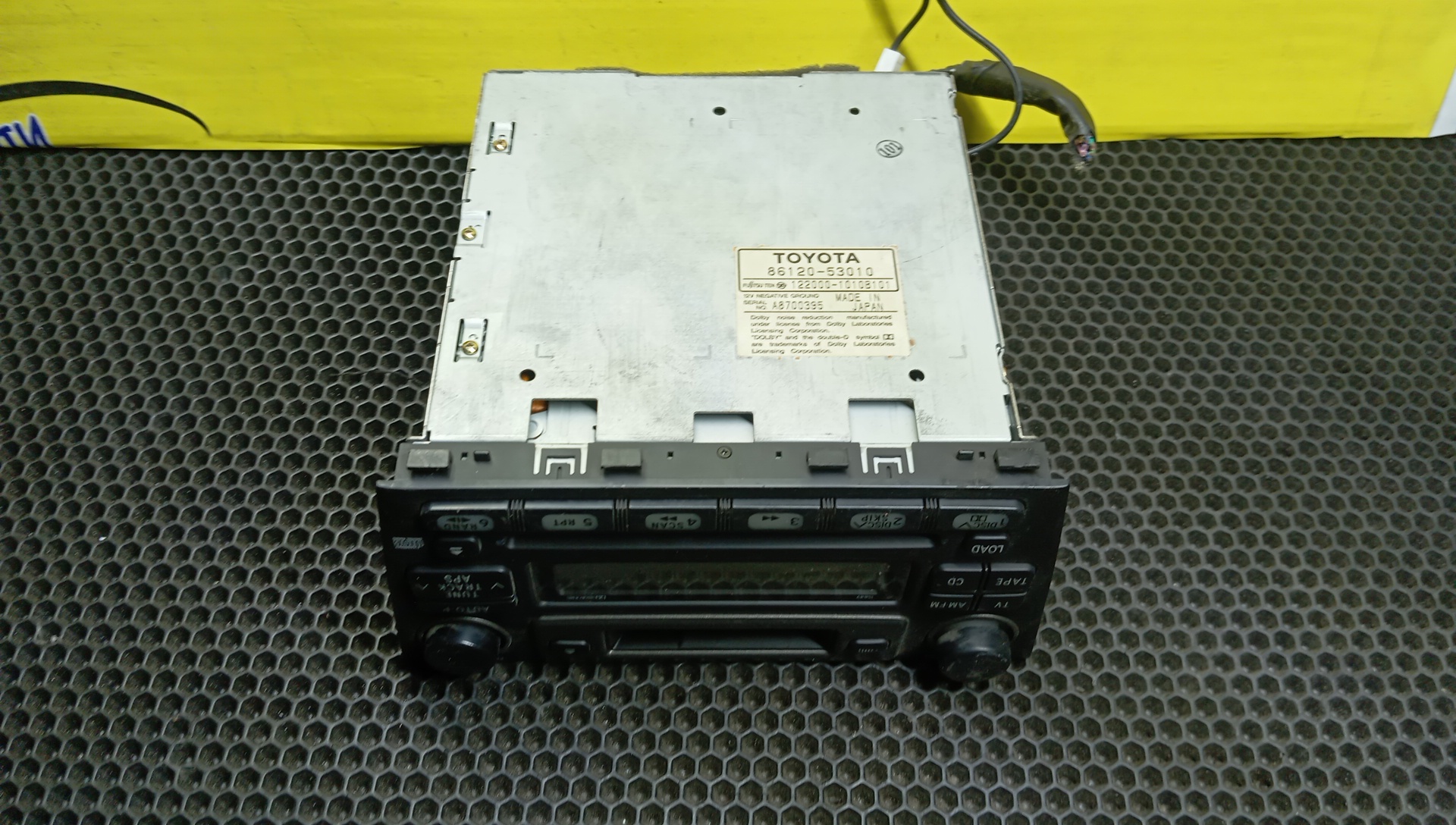 АВТОМАГНИТОЛА/TOY/ALTEZZA/ALTEZZA GITA/GXE10/SXE10/JCE10/8612053010