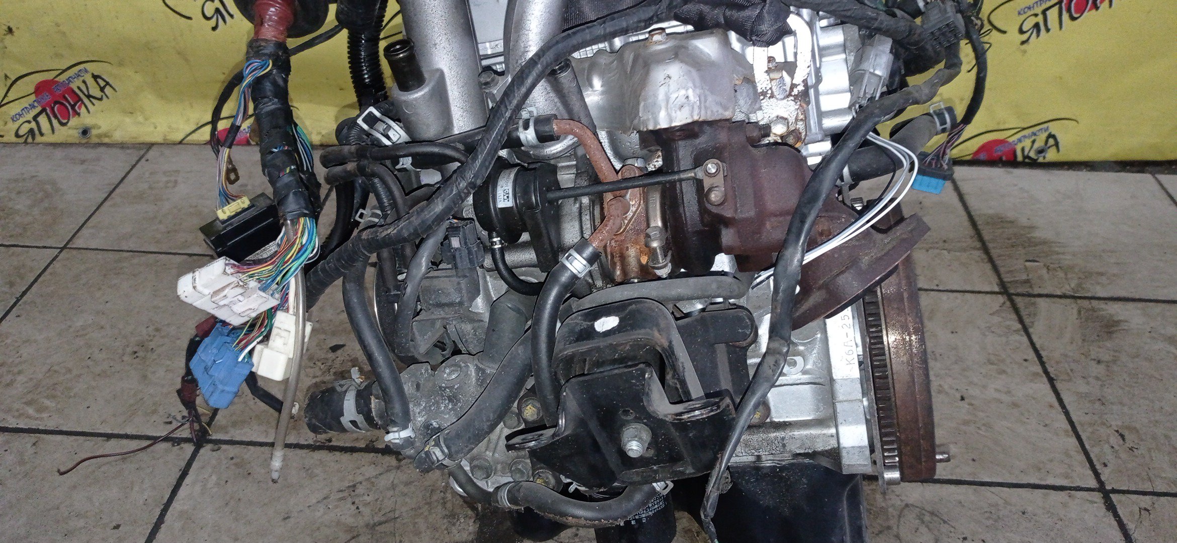 ДВС/SUZ/K6A-T/MAZDA/AZ-OFFROAD/JIMNY/JB23W/JM23W/ПРОДОЛЬНЫЙ/NEW