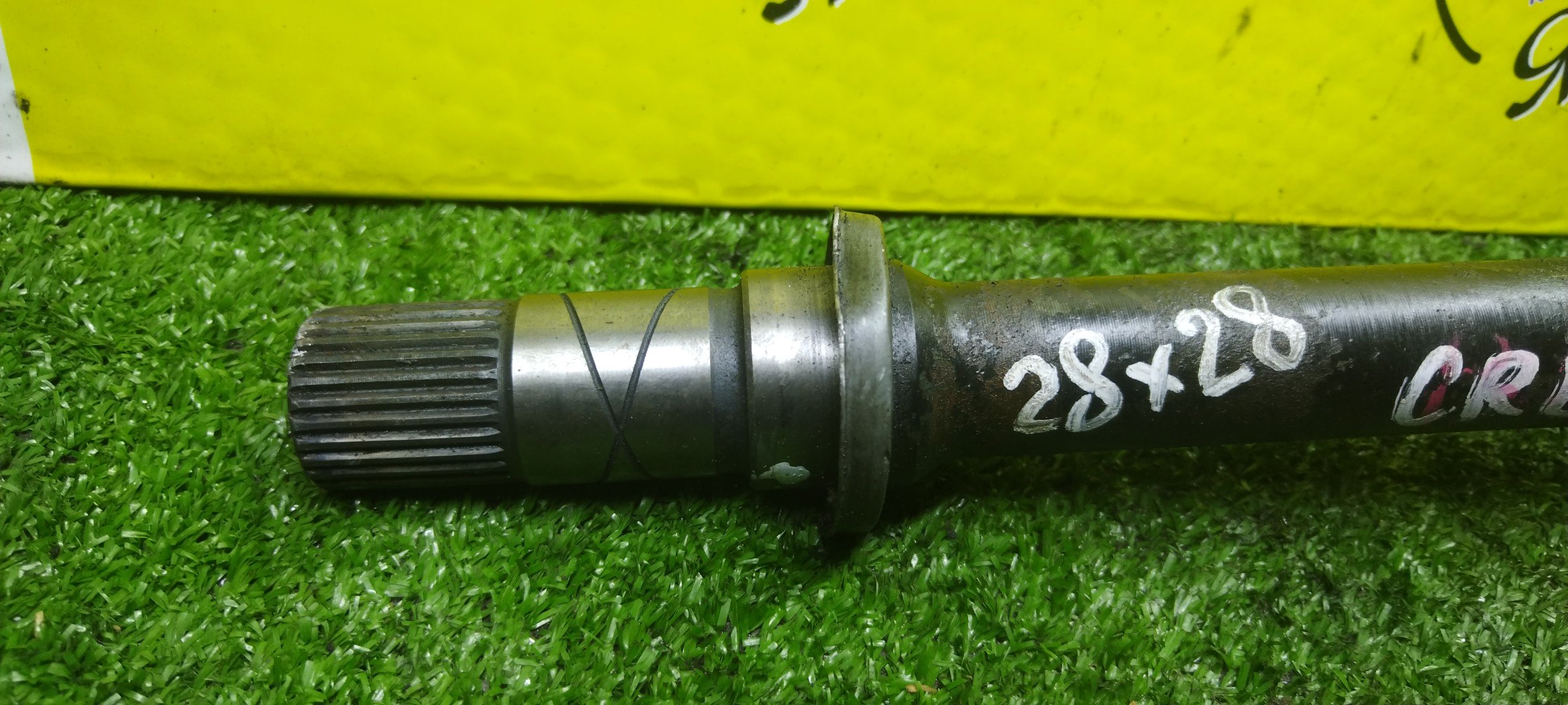 ПРОМЕЖУТОЧНЫЙ ВАЛ/MAZ/AXELA/MAZDA3/MAZDA5/PREMACY/BKEP/CREW/LFVE/F/R/С ПОДВЕСНЫМ/28*28 ШЛИЦОВ/GG4525700