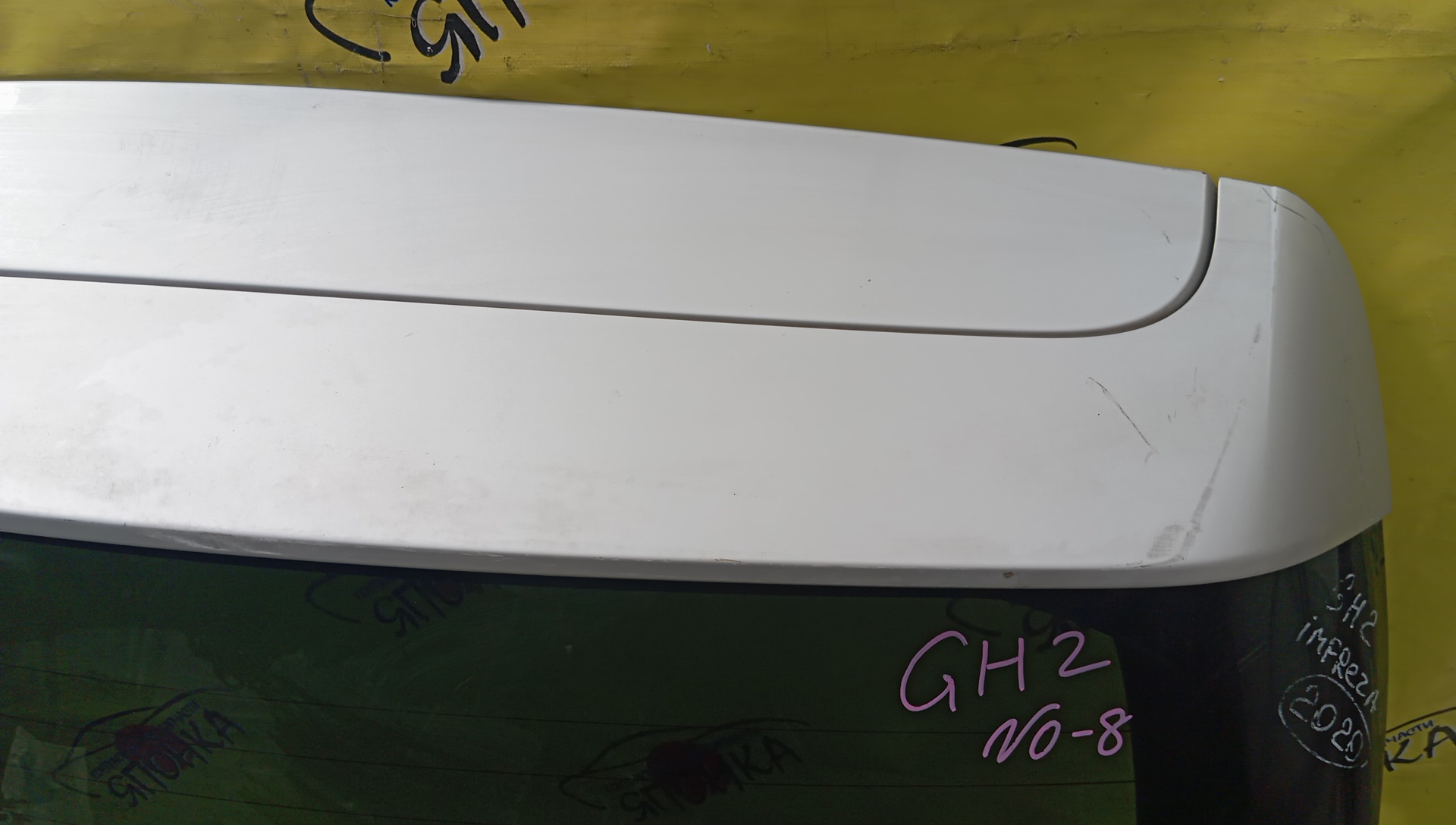 ДВЕРЬ ЗАДНЯЯ/SUB/IMPREZA/GH2/GH3/GH6/GH7/GH8/60809FG0009P/СО СПОЙЛЕРОМ