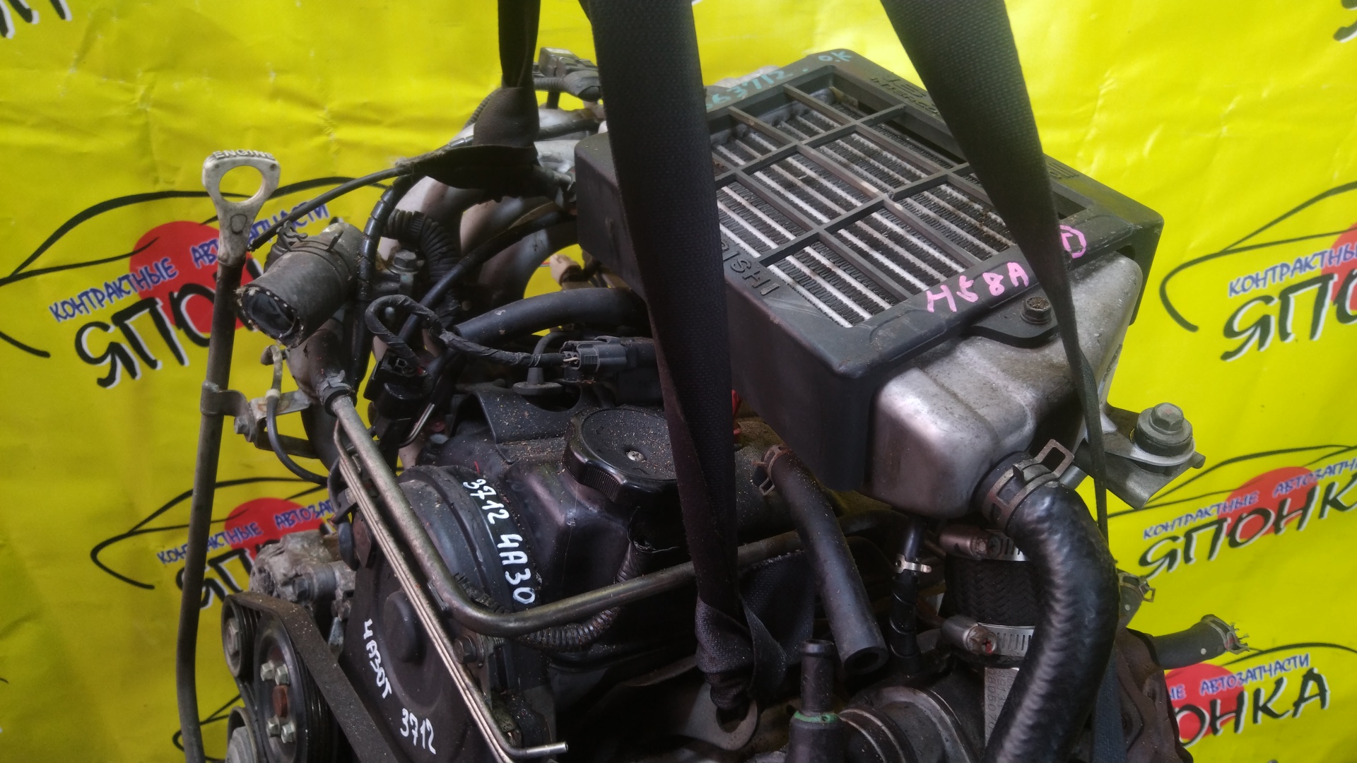 ДВС/MMC/4A30-T/КАТУШЕЧНЫЙ/PAJERO MINI/H58A/16VALVE/ОДНОВАЛЬНЫЙ/TURBO/1000C482/MD979182/MD979183