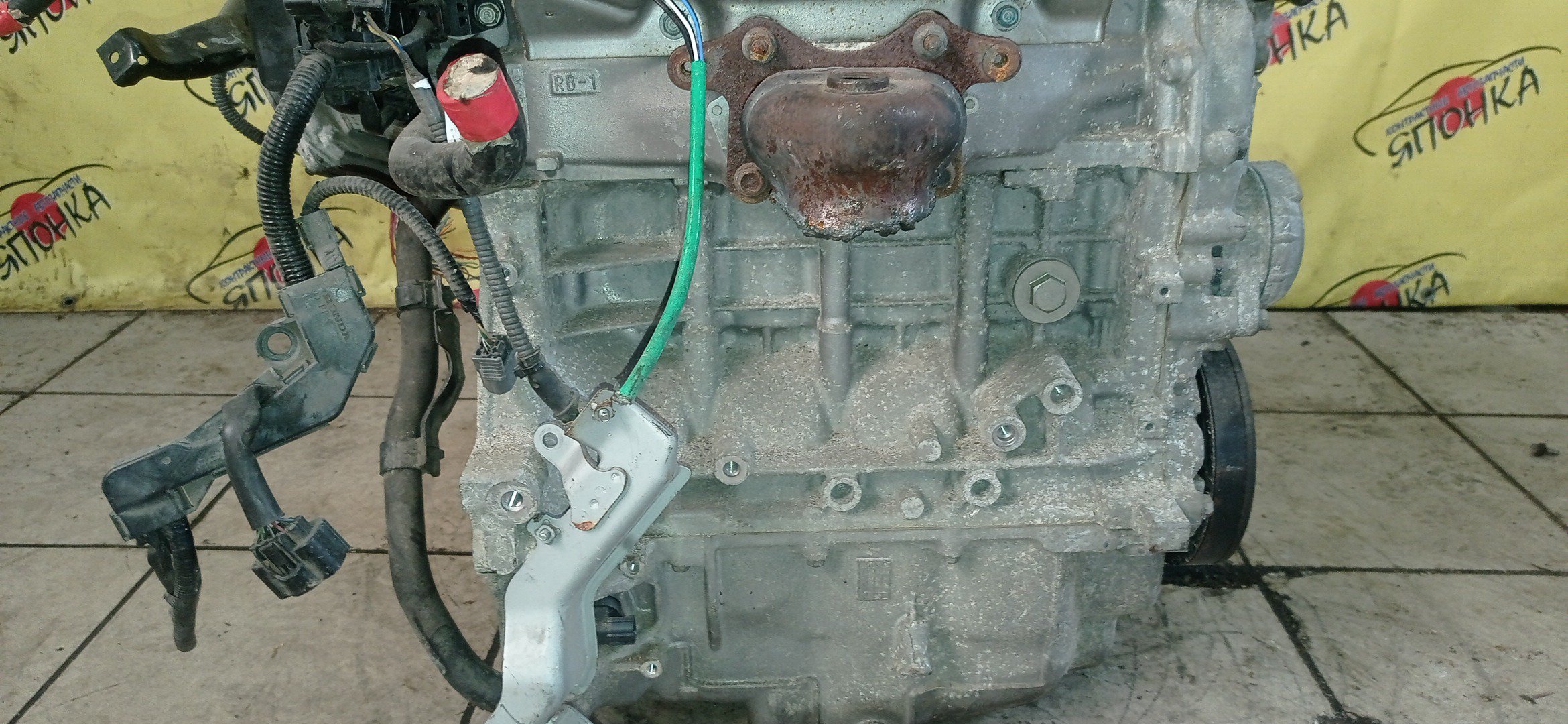 ДВС/HON/L13A/FIT/JAZZ/GE6/GE7/ЭЛЕКТРО ЗАСЛОНКА/4 СВЕЧИ/11000RB0800