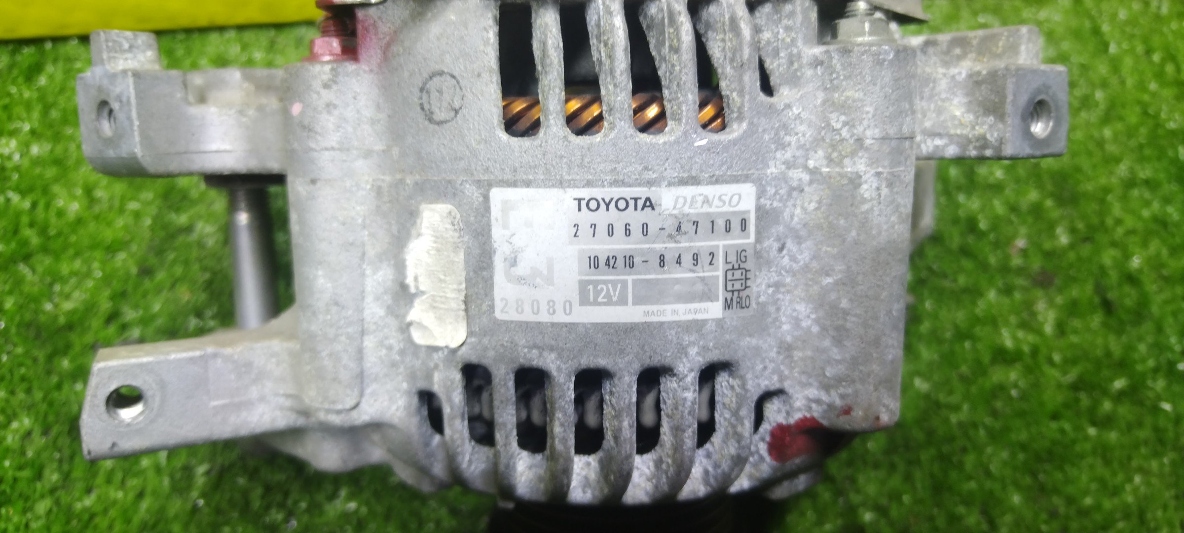 ГЕНЕРАТОР/TOY/1NR/2NR/RACTIS/VITZ/YARIS/IST/NSP120/NSP122/NSP130/NSP135/NSP90/NSP110/С МУФТОЙ/4 КОНТАКТА/УЦЕНКА