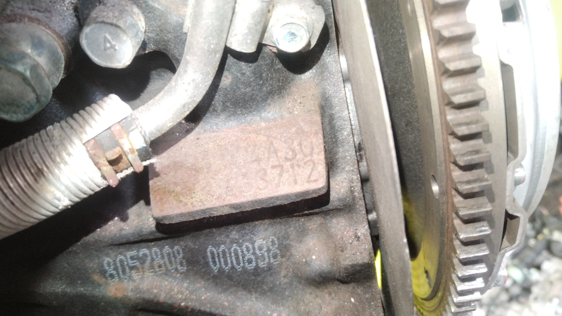 ДВС/MMC/4A30-T/КАТУШЕЧНЫЙ/PAJERO MINI/H58A/16VALVE/ОДНОВАЛЬНЫЙ/TURBO/1000C482/MD979182/MD979183