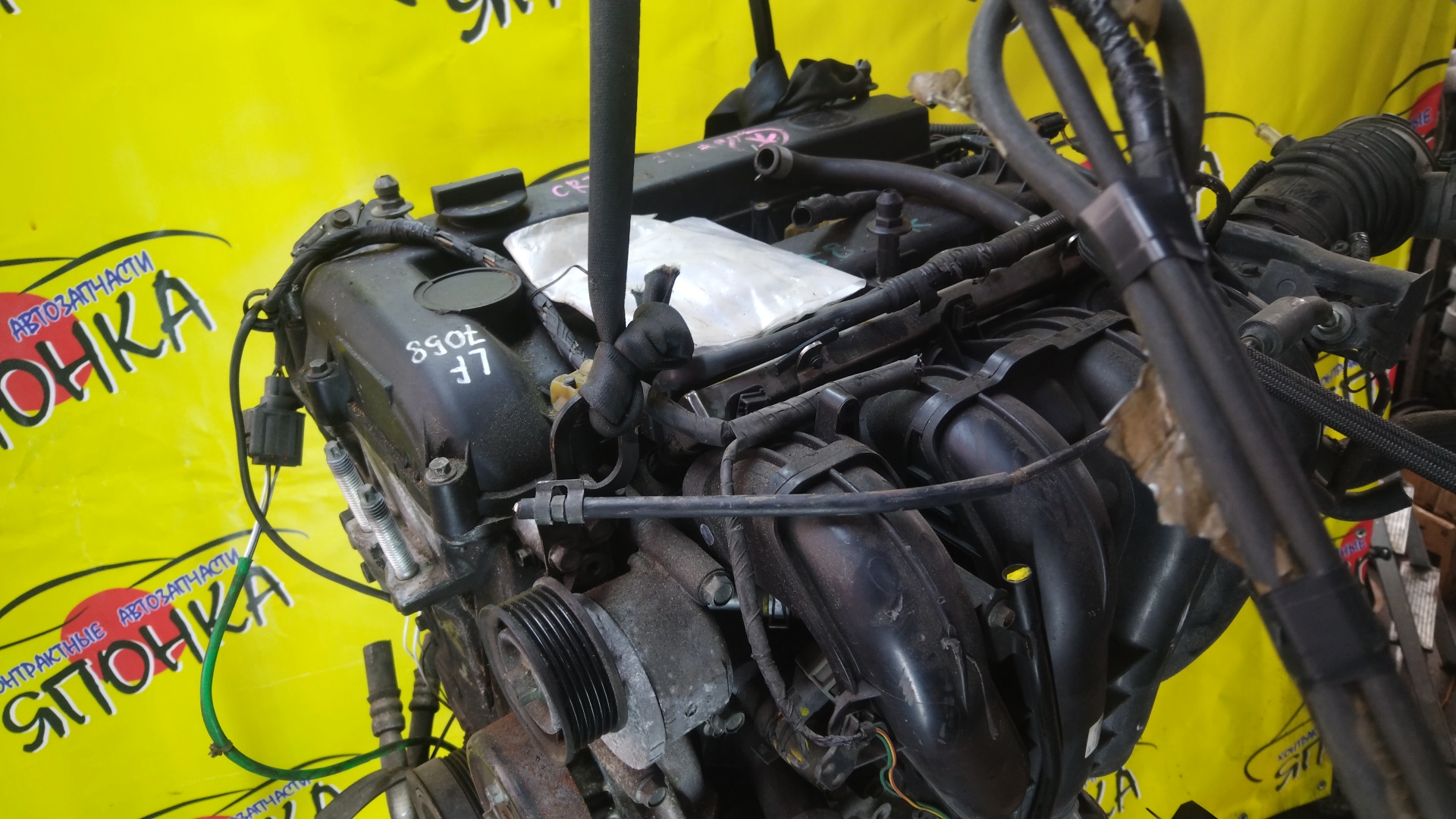 ДВС/MAZ/LF-VE/ATENZA/ATENZA WAGON/AXELA/MAZDA6/PREMACY/BKEP/BLEAP/BLEAW/CREW/GGEP/GHEFP/GHEFS/GHEFW/КАТУШКИ СВЕРХУ/БЕЗ ДАТЧИКА VVTI/КОМПРЕССОР НА ПОДДОНЕ