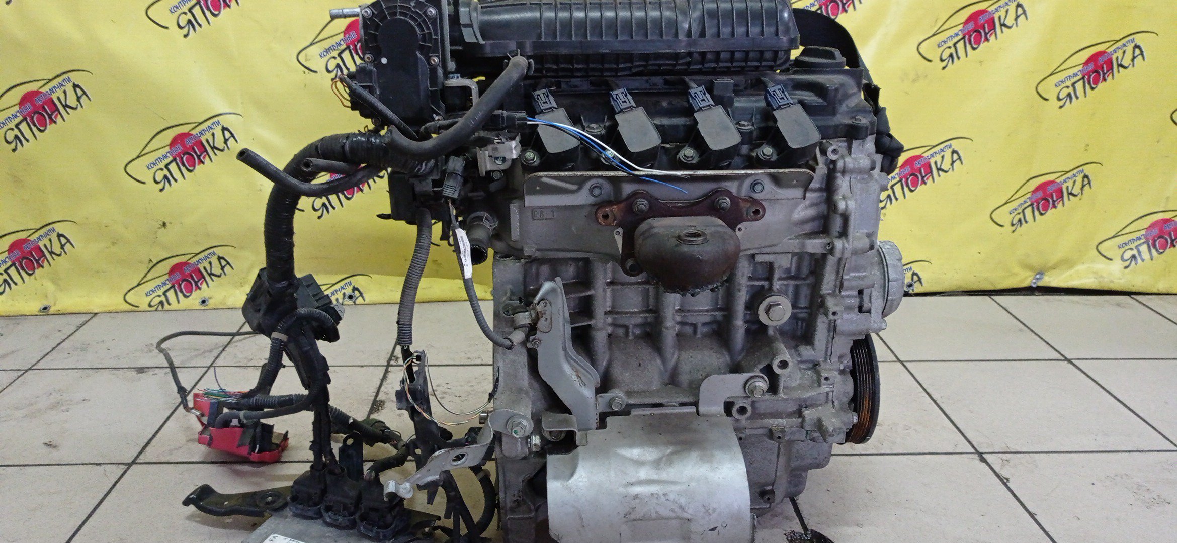 ДВС/HON/L13A/FIT/JAZZ/GE6/GE7/ЭЛЕКТРО ЗАСЛОНКА/4 СВЕЧИ/11000RB0800
