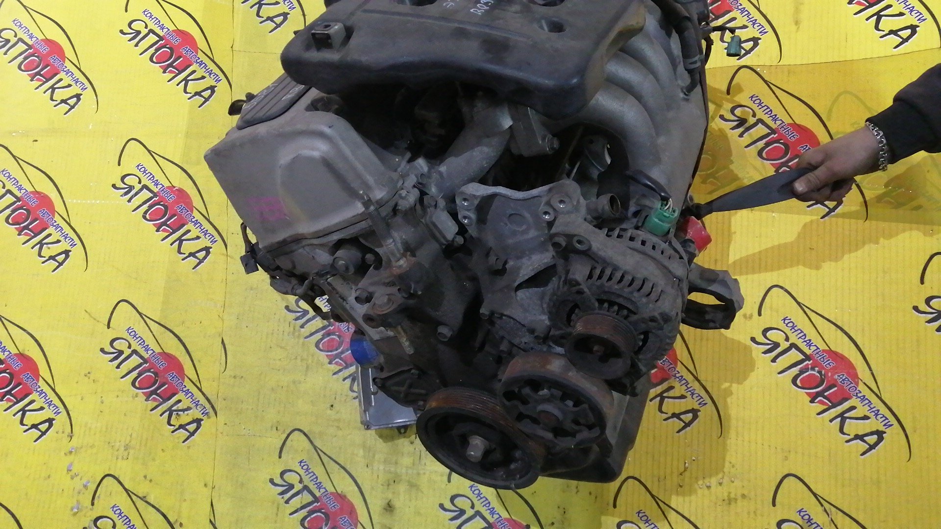 ДВС/HON/K24A/ACCORD/CR-V/ODYSSEY/CM2/CM3/RB1/RB2/RE3/RE4/МЕХ. ДРОССЕЛЬ/МЕТАЛЛИЧЕСКИЙ КОЛЛЕКТОР