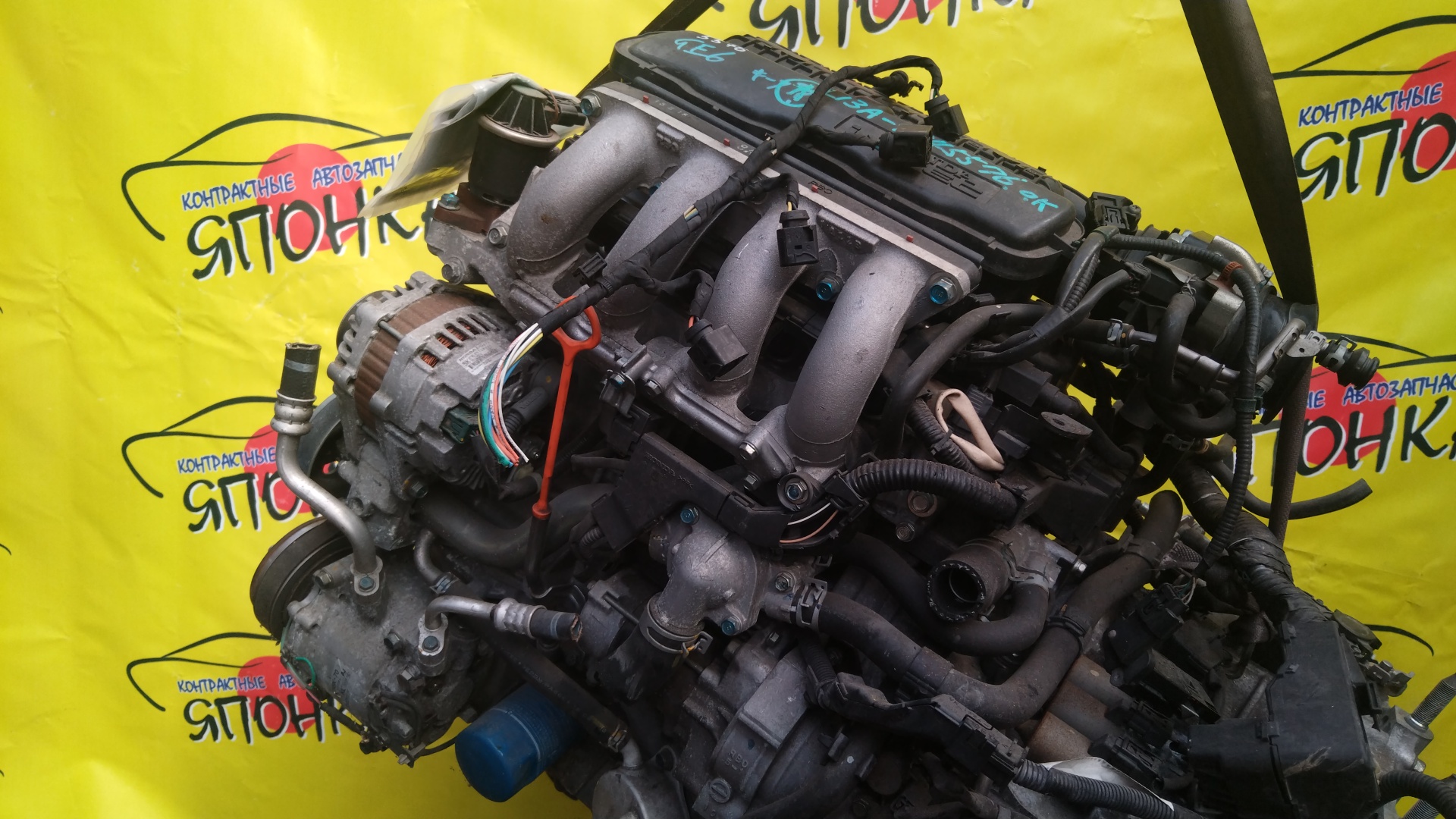 ДВС/HON/L13A/FIT/JAZZ/GE6/GE7/ЭЛЕКТРО ЗАСЛОНКА/4 СВЕЧИ/11000RB0800