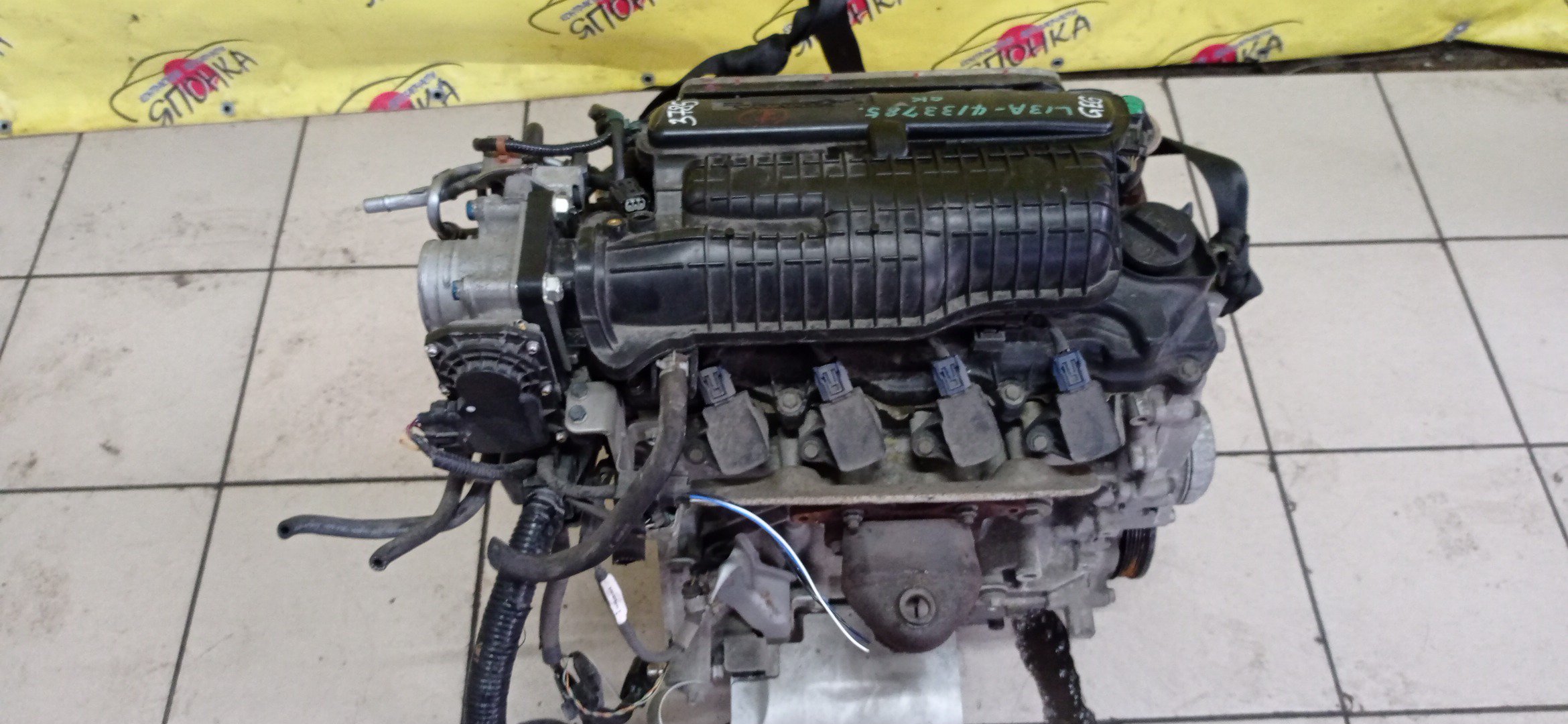 ДВС/HON/L13A/FIT/JAZZ/GE6/GE7/ЭЛЕКТРО ЗАСЛОНКА/4 СВЕЧИ/11000RB0800