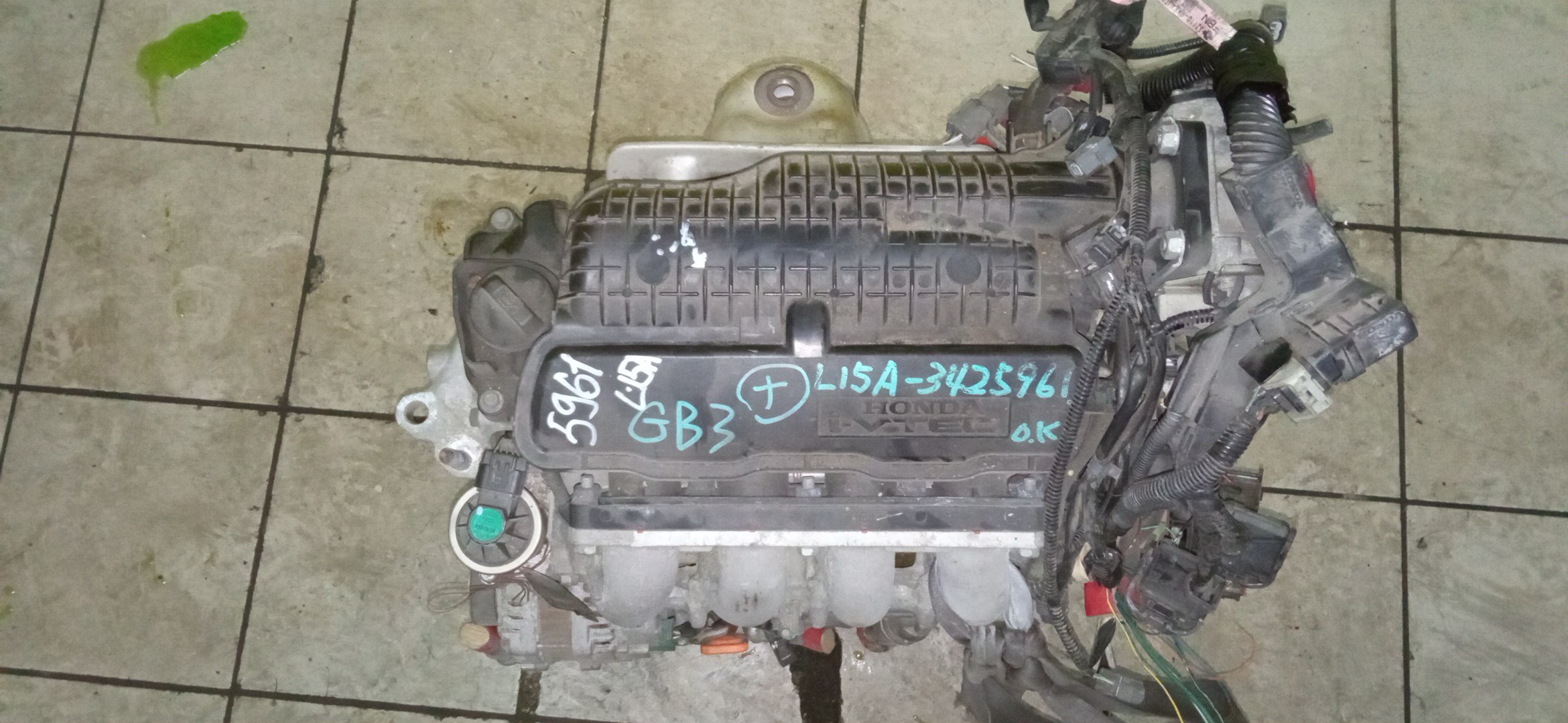 ДВС/HON/L15A/FIT/FREED/FIT SHUTTLE/GB3/GE8/GG7/4 СВЕЧИ/11000RB1800/12200RB0000