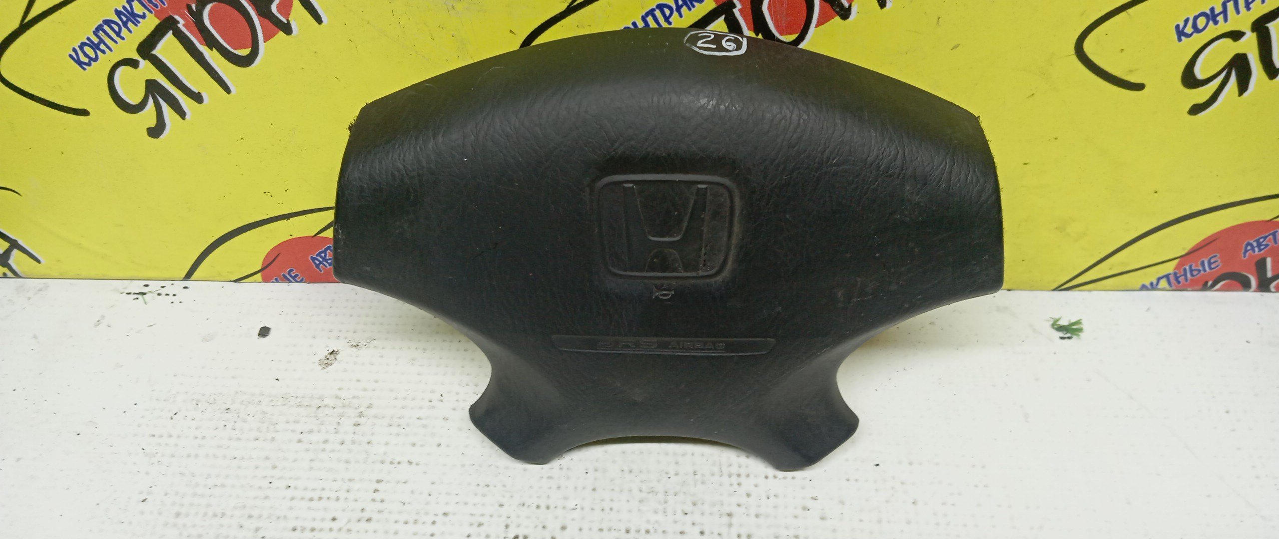 AIRBAG ВОДИТЕЛЬСКИЙ/HON/ACCORD/ACCORD WAGON/ASKA/TORNEO/CF3/CF4/CF5/CF6/CF7/CH9/CJ2/CL2/CL3/БЕЗ ЗАРЯДА/4 ЛУЧА/06770S0AN80ZA