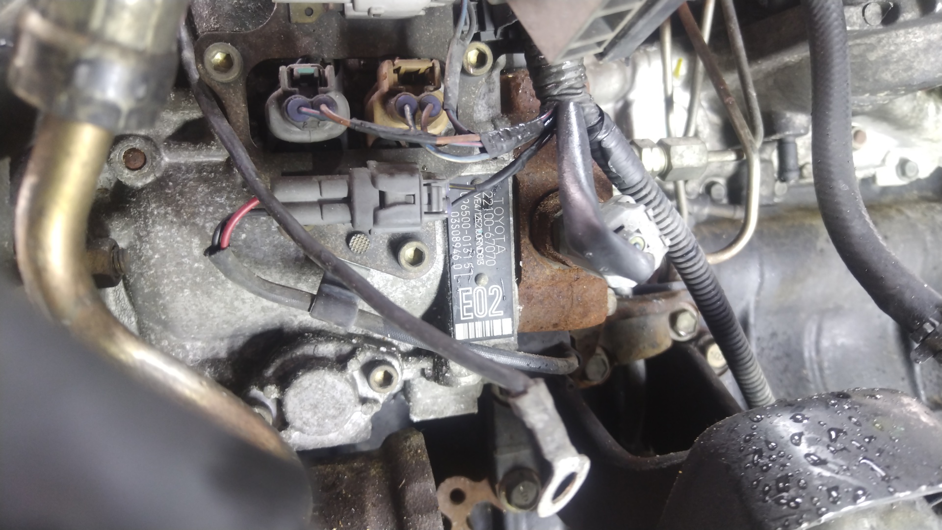 ДВС/TOY/1KZTE/GRAND HIACE/GRANVIA/REGIUS/LAND CRUISER PRADO/HILUX SURF/KCH10W/KCH40W/KZJ78/KZN185W/2WD/ABS/TURBO/1900067131