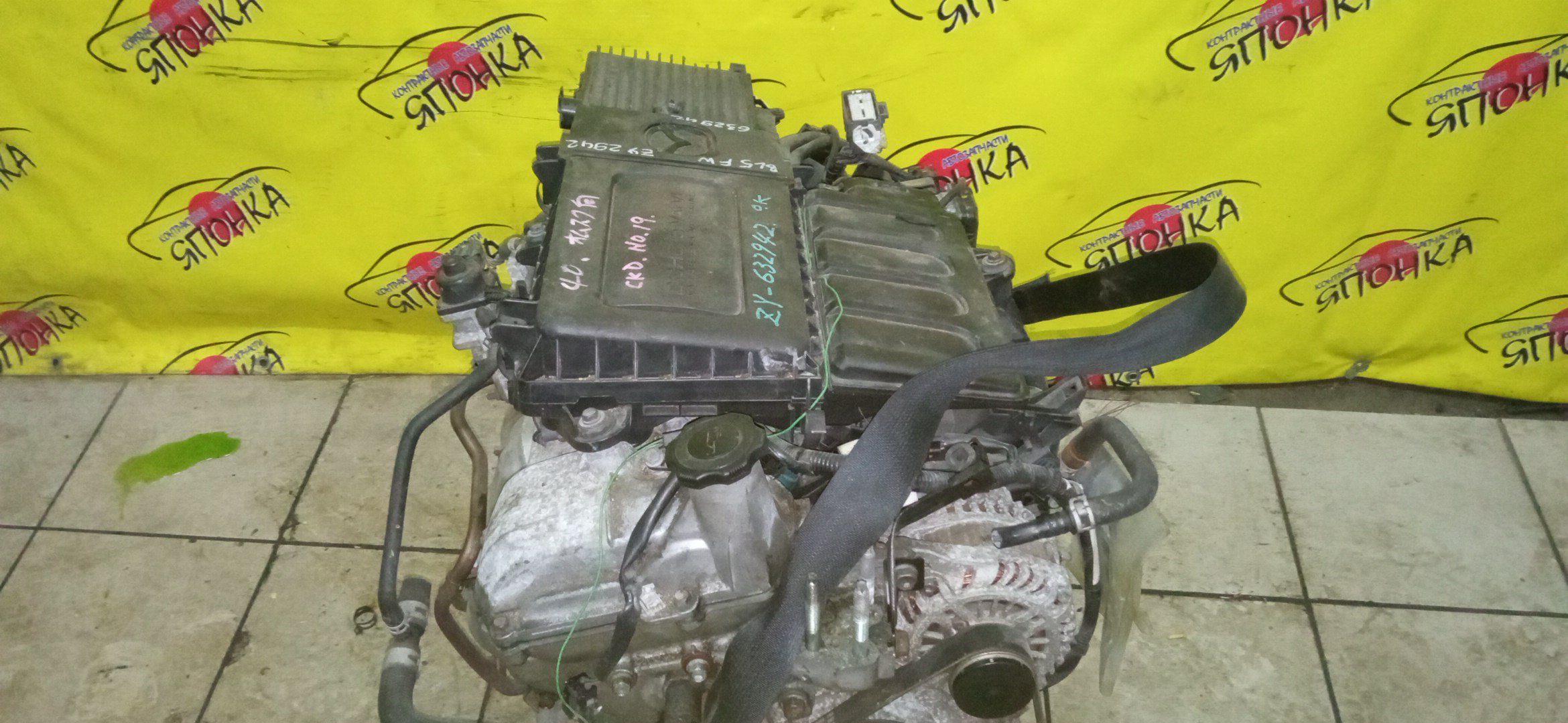 ДВС/HON/L13A/FIT/JAZZ/GE6/GE7/ЭЛЕКТРО ЗАСЛОНКА/4 СВЕЧИ/11000RB0800