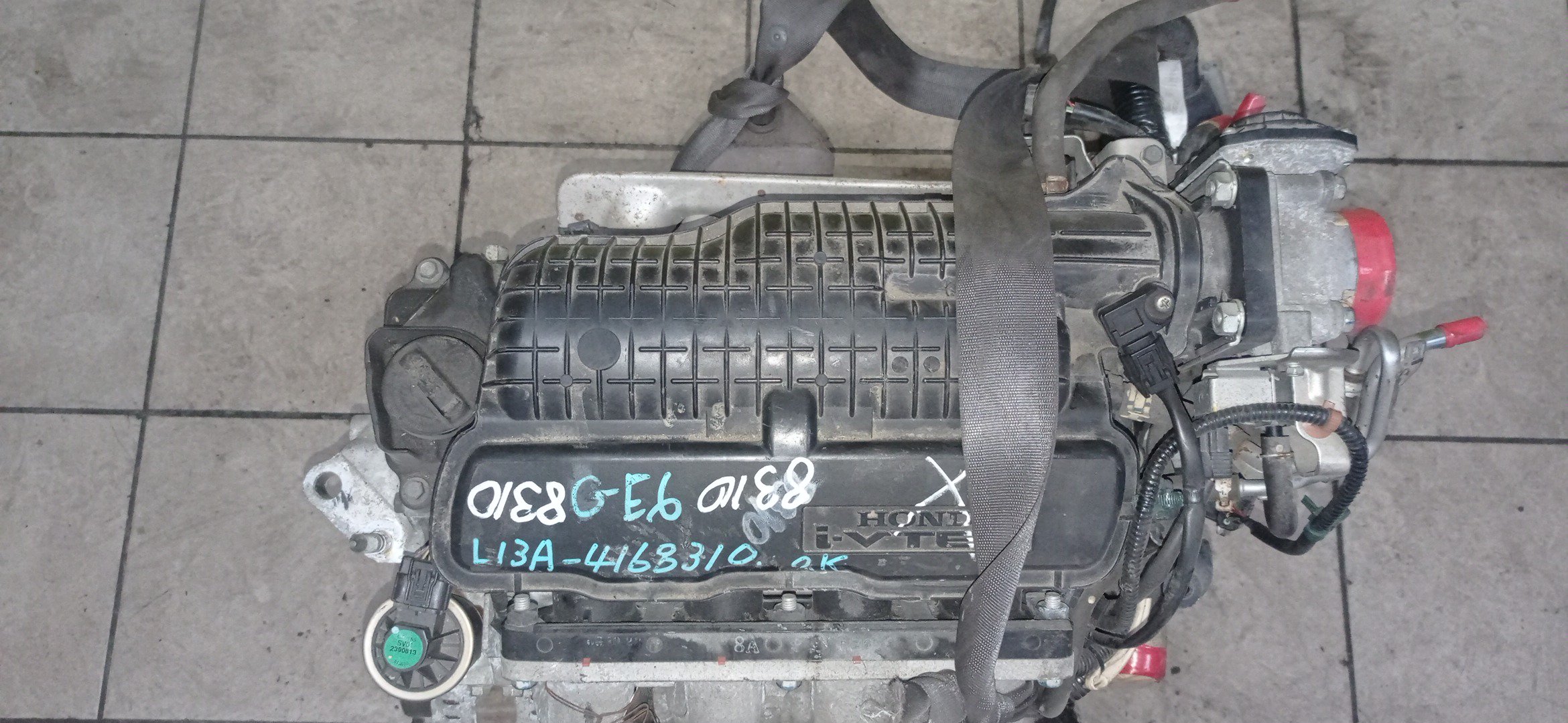 ДВС/HON/L13A/FIT/JAZZ/GE6/GE7/ЭЛЕКТРО ЗАСЛОНКА/4 СВЕЧИ/11000RB0800